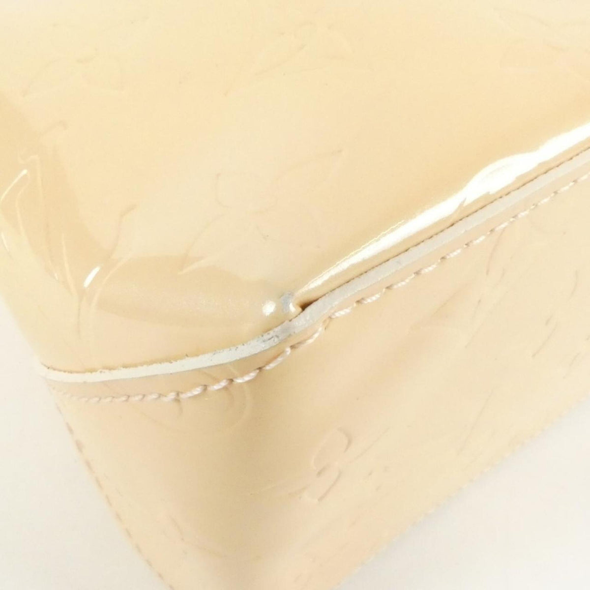 Louis Vuitton Beige Brown Marshmallow Pink Handbag (Pre-Owned)
