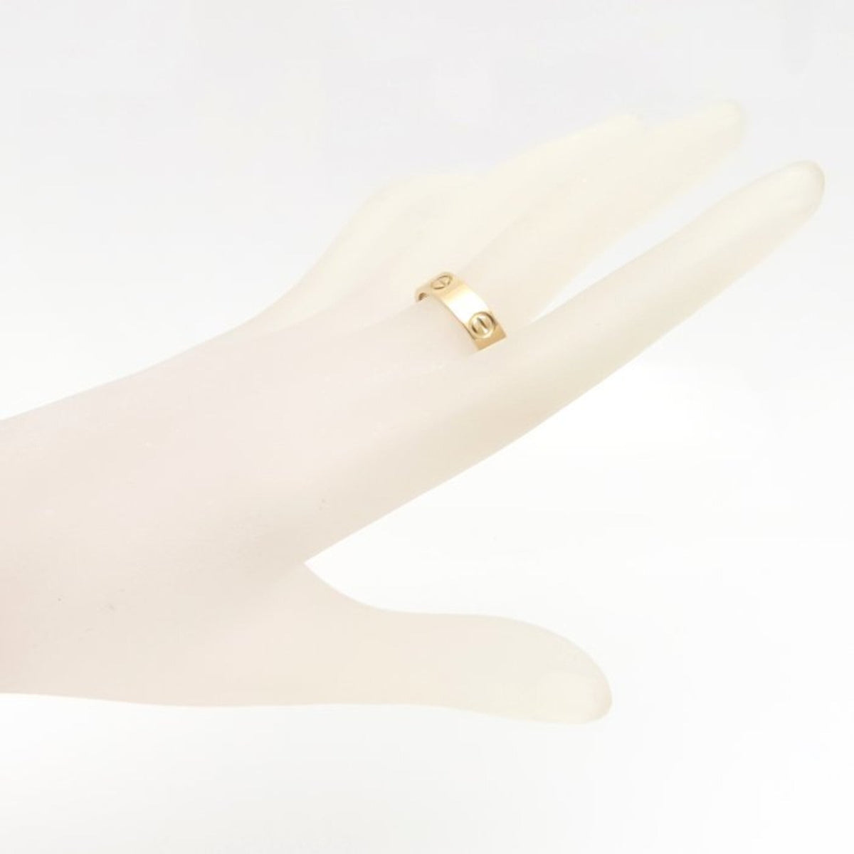 Cartier Love Pink Gold (18K) Band Ring (Pre-Owned)
