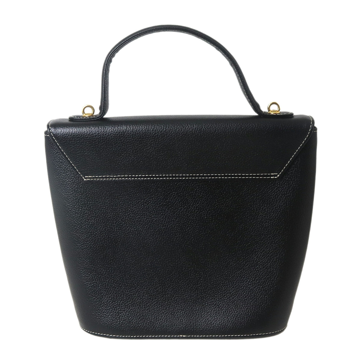 Yves Saint Laurent Black Leather Handbag (Pre-Owned)