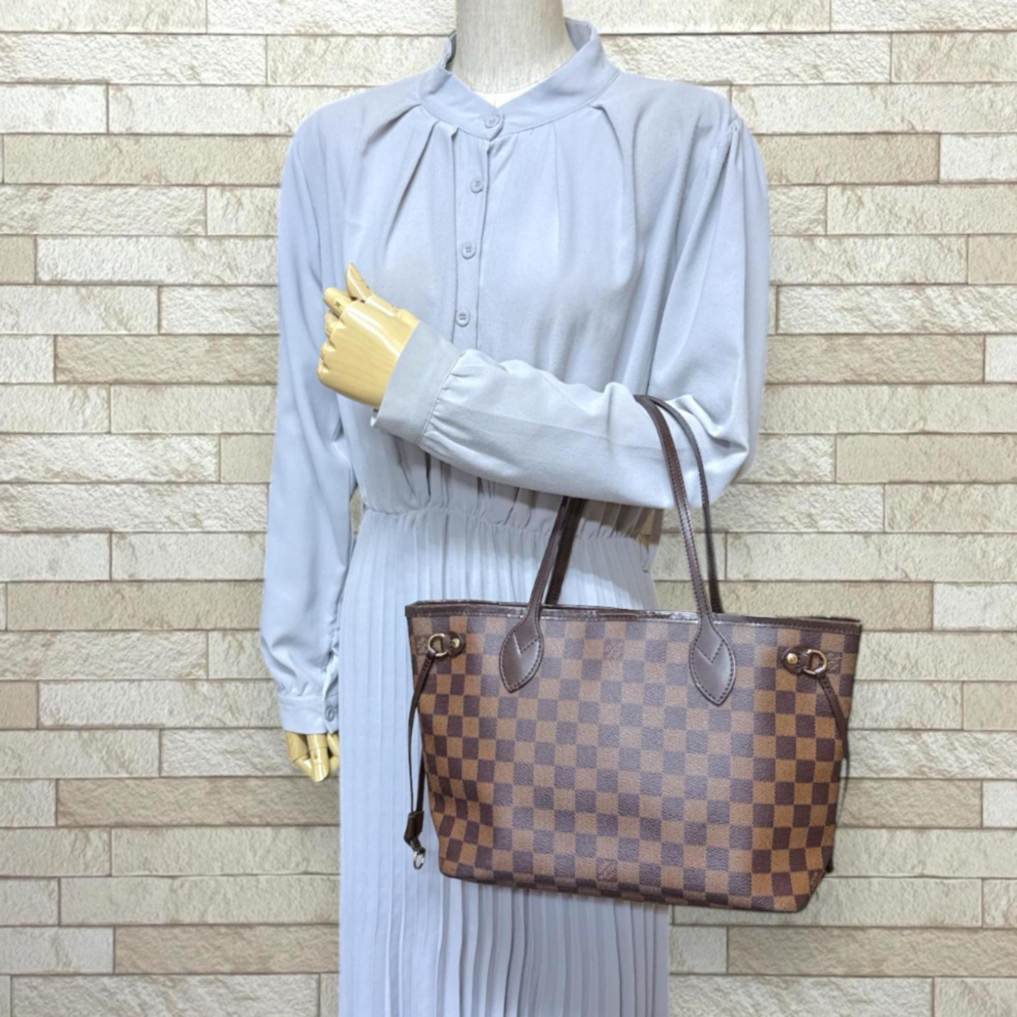 Louis Vuitton Brown Damier Canvas Damier Canvas Tote Bag (Pre-Owned)