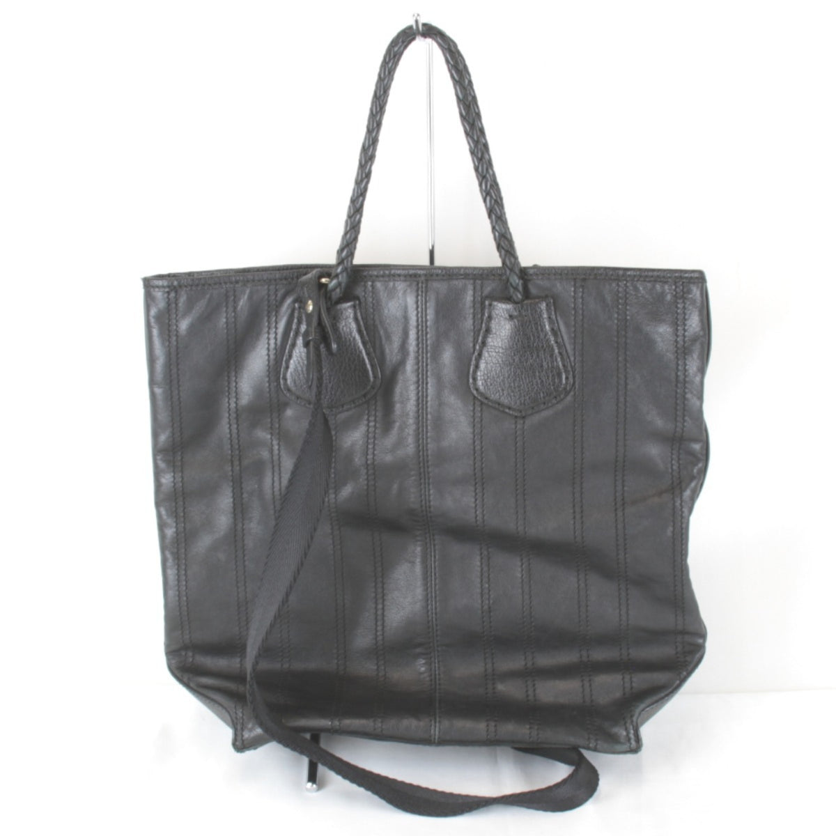 Celine Black Leather Tote Bag (Pre-Owned)