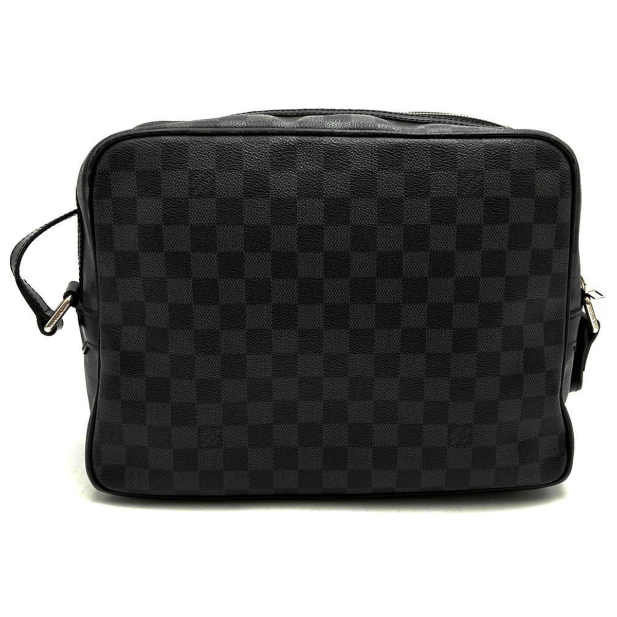 Louis Vuitton Black Damier Graphite Shoulder Bag (Pre-Owned)