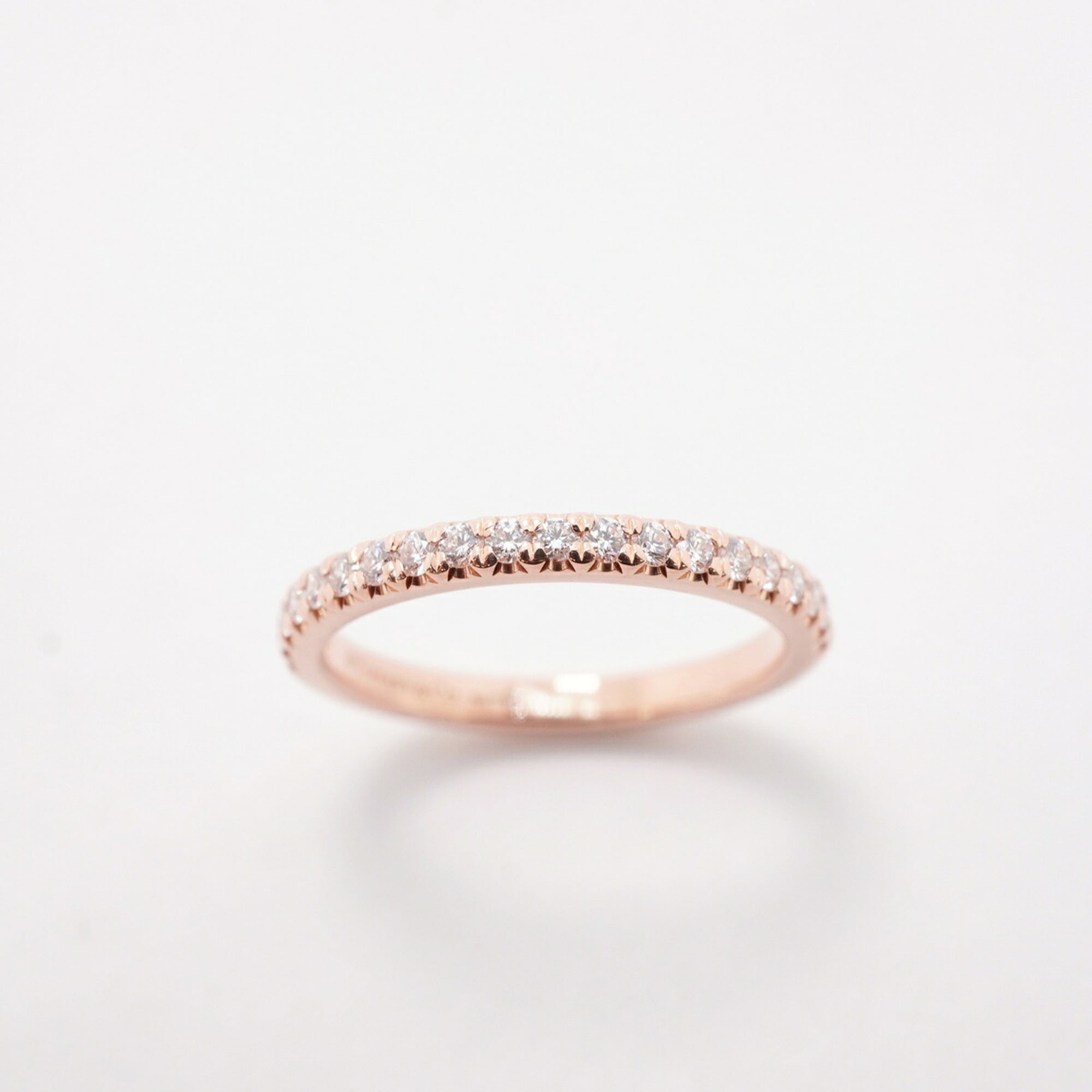 Tiffany Pink Gold (18K) Band Ring (Pre-Owned)