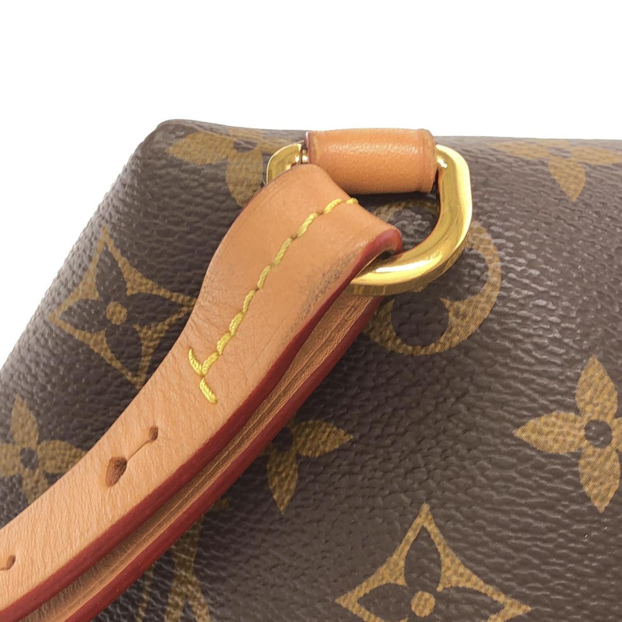 Louis Vuitton Brown Coated Canvas Backpack (Pre-Owned)