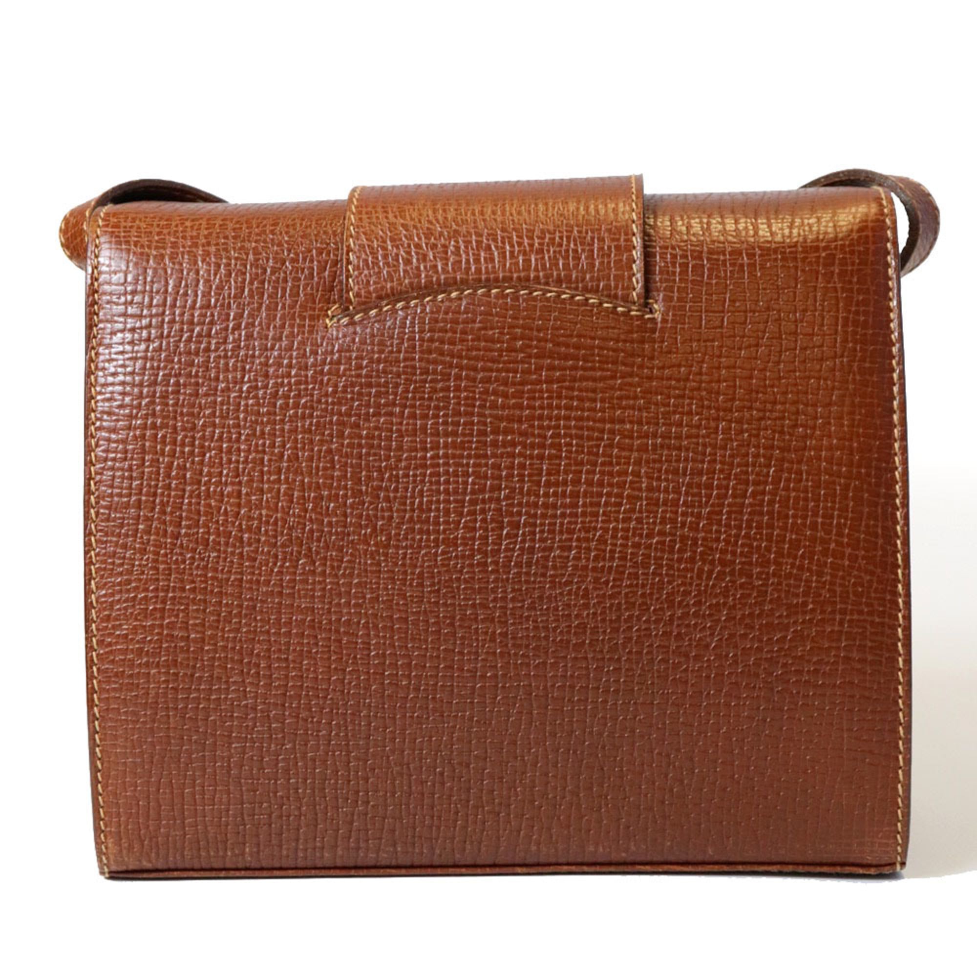 Loewe Brown Leather Shoulder Bag (Pre-Owned)