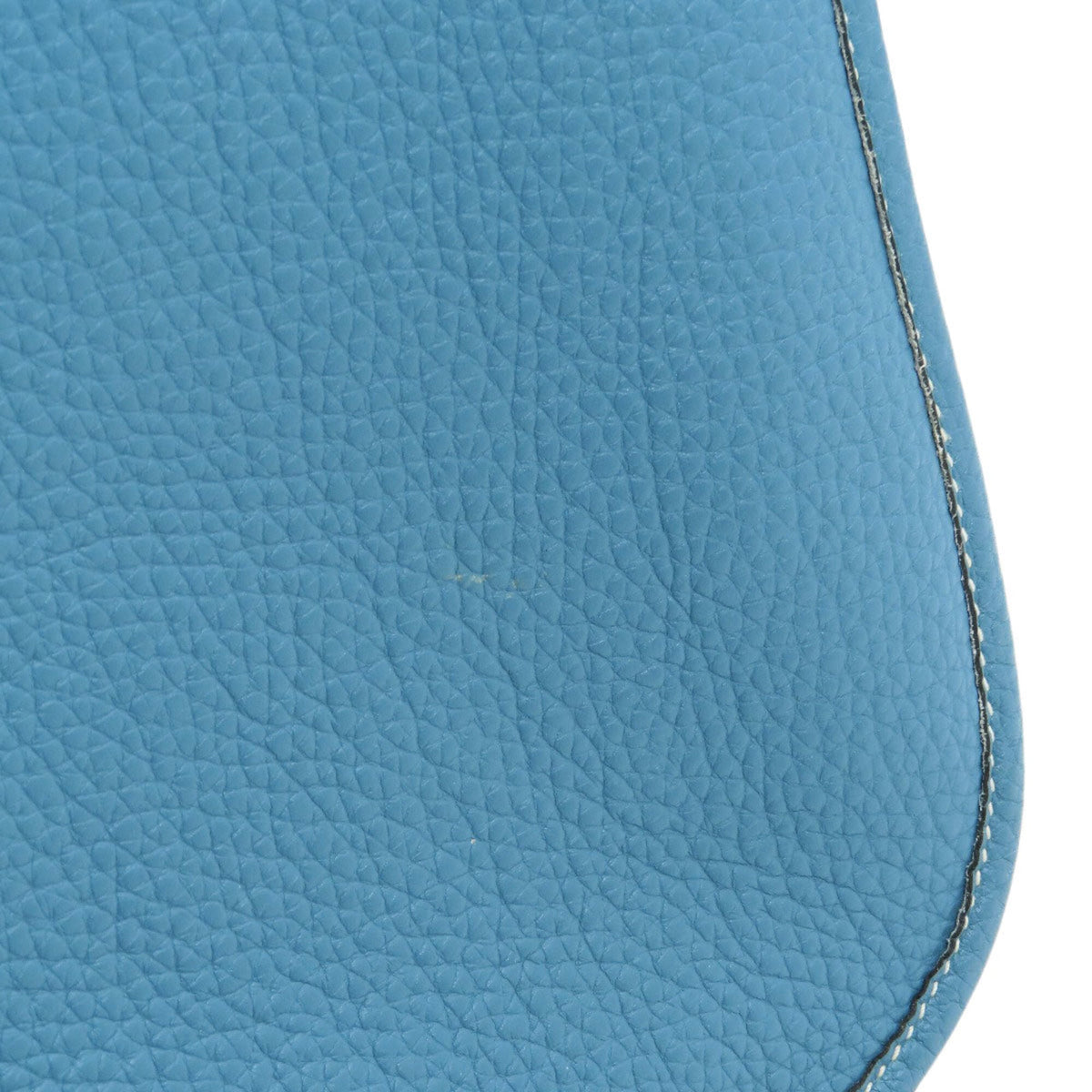 Hermes Evelyne Blue Jean Shoulder Bag (Pre-Owned)