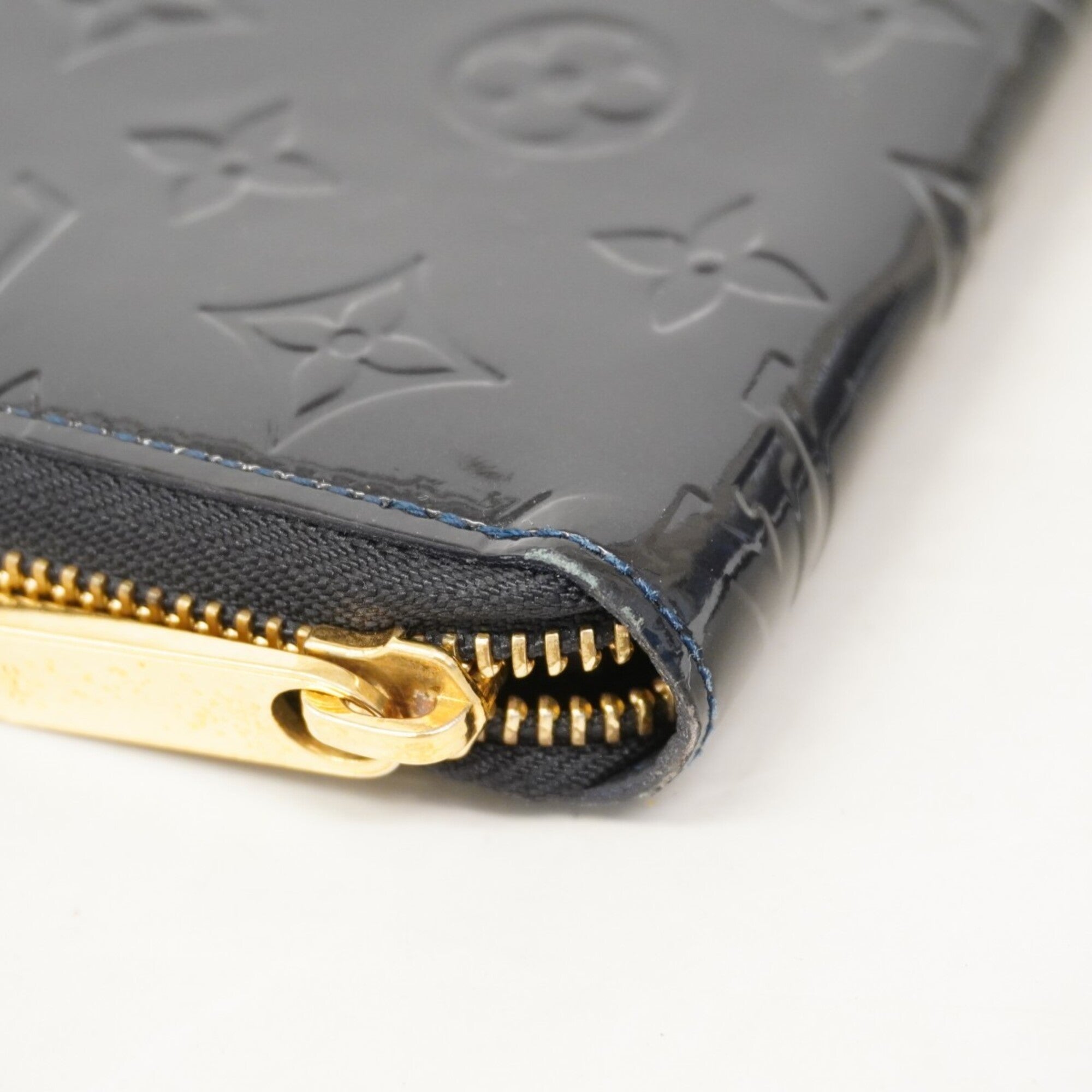 Louis Vuitton Blue Infini Long Wallet (Bi-Fold) (Pre-Owned)