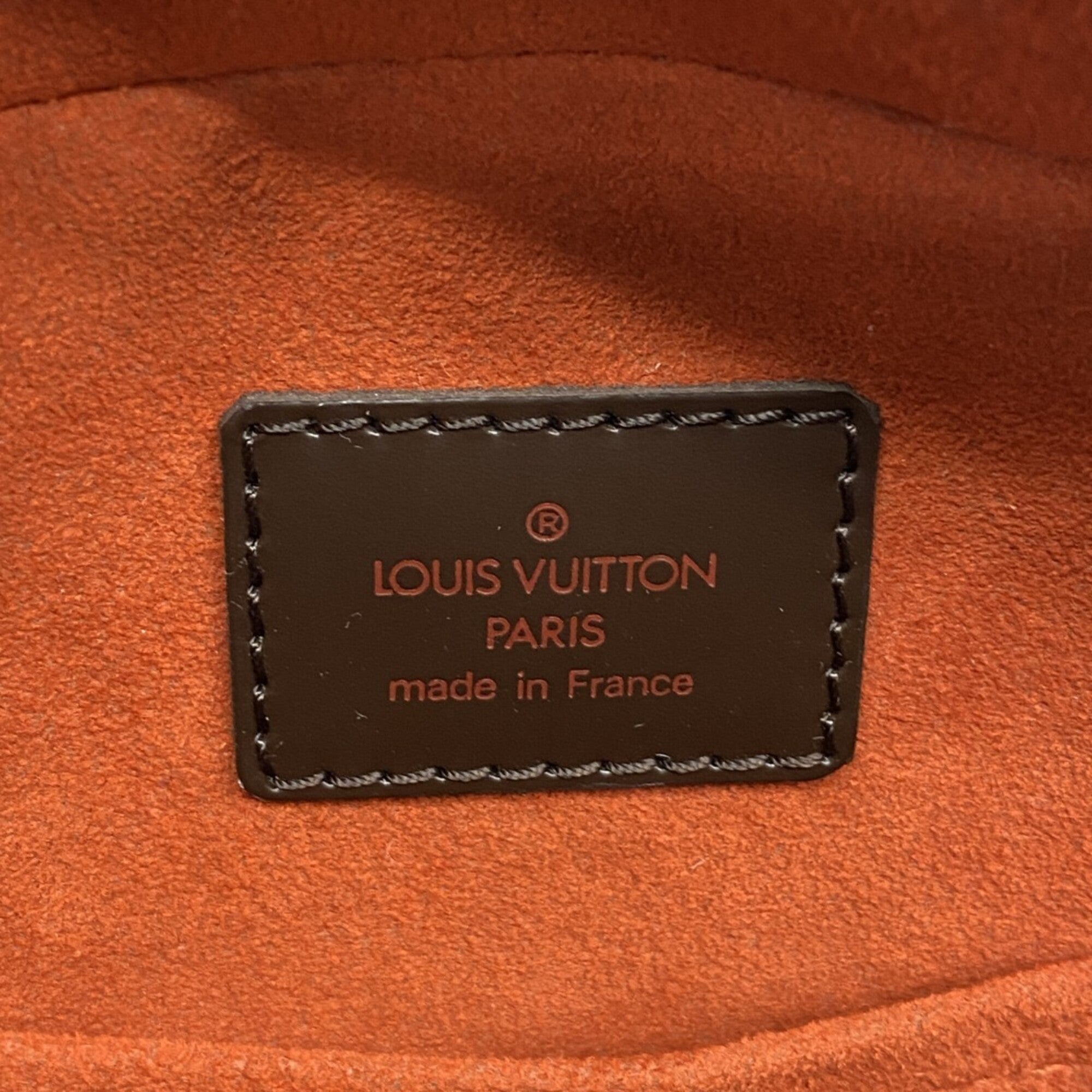 Louis Vuitton Ebene Handbag (Pre-Owned)