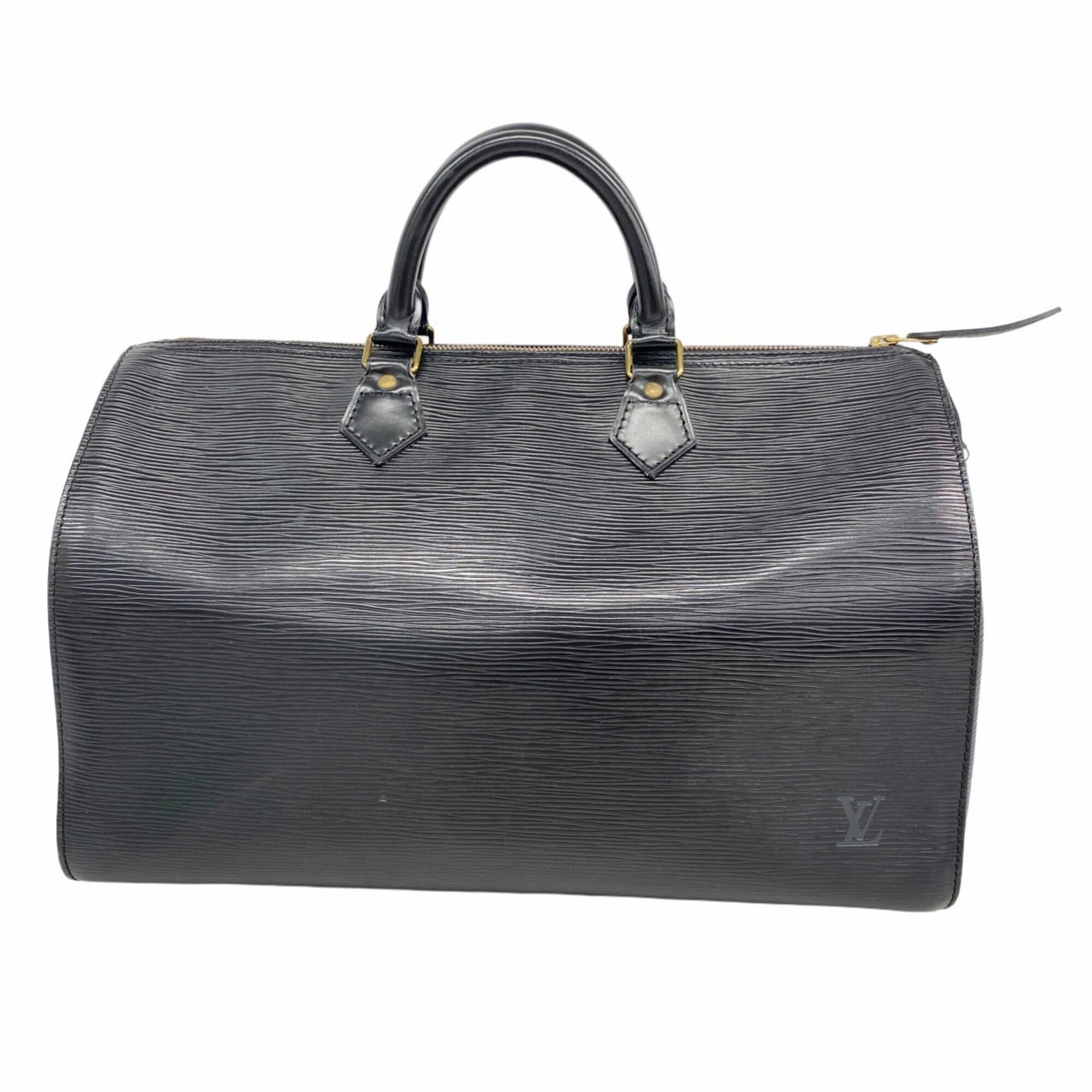 Louis Vuitton Noir Handbag (Pre-Owned)