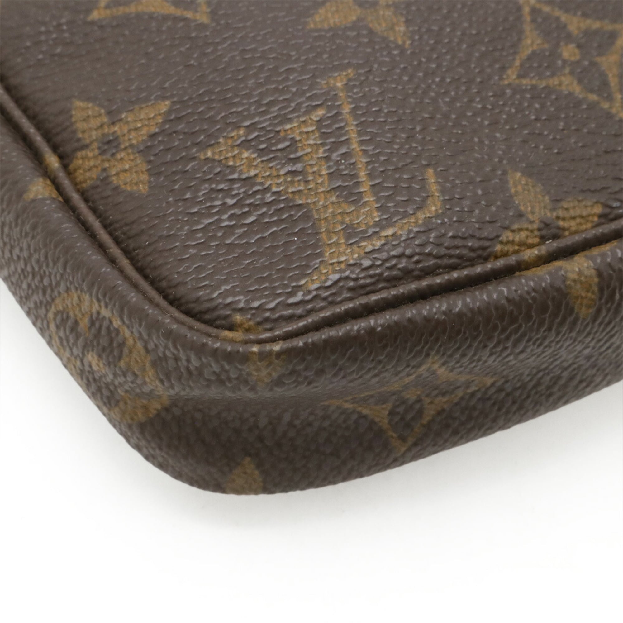 Louis Vuitton Monogram Brown Monogram Handbag Pochette (Pre-Owned)