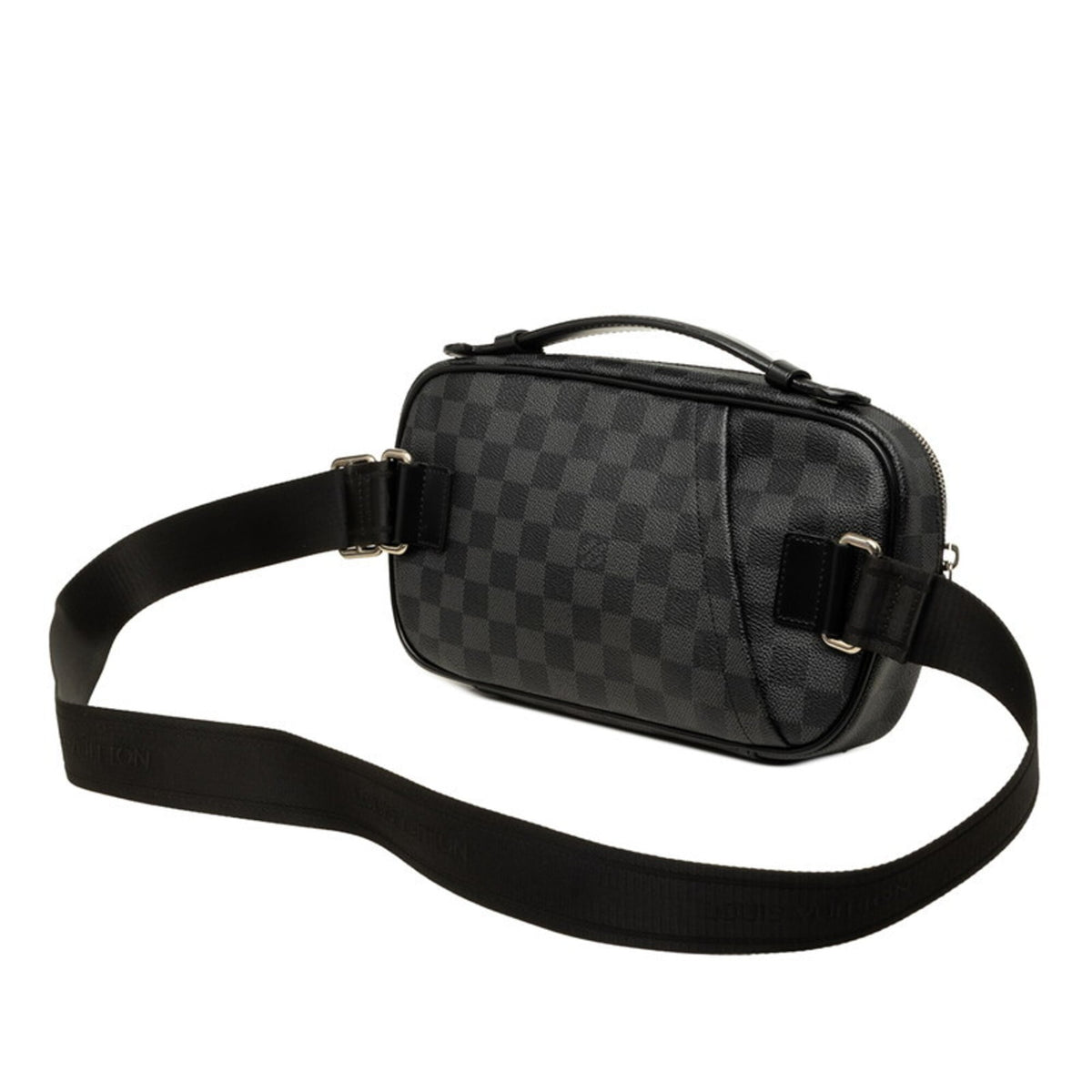 Louis Vuitton Damier Graphite Black Gray Pvc Leather Sling Bag (Pre-Owned)