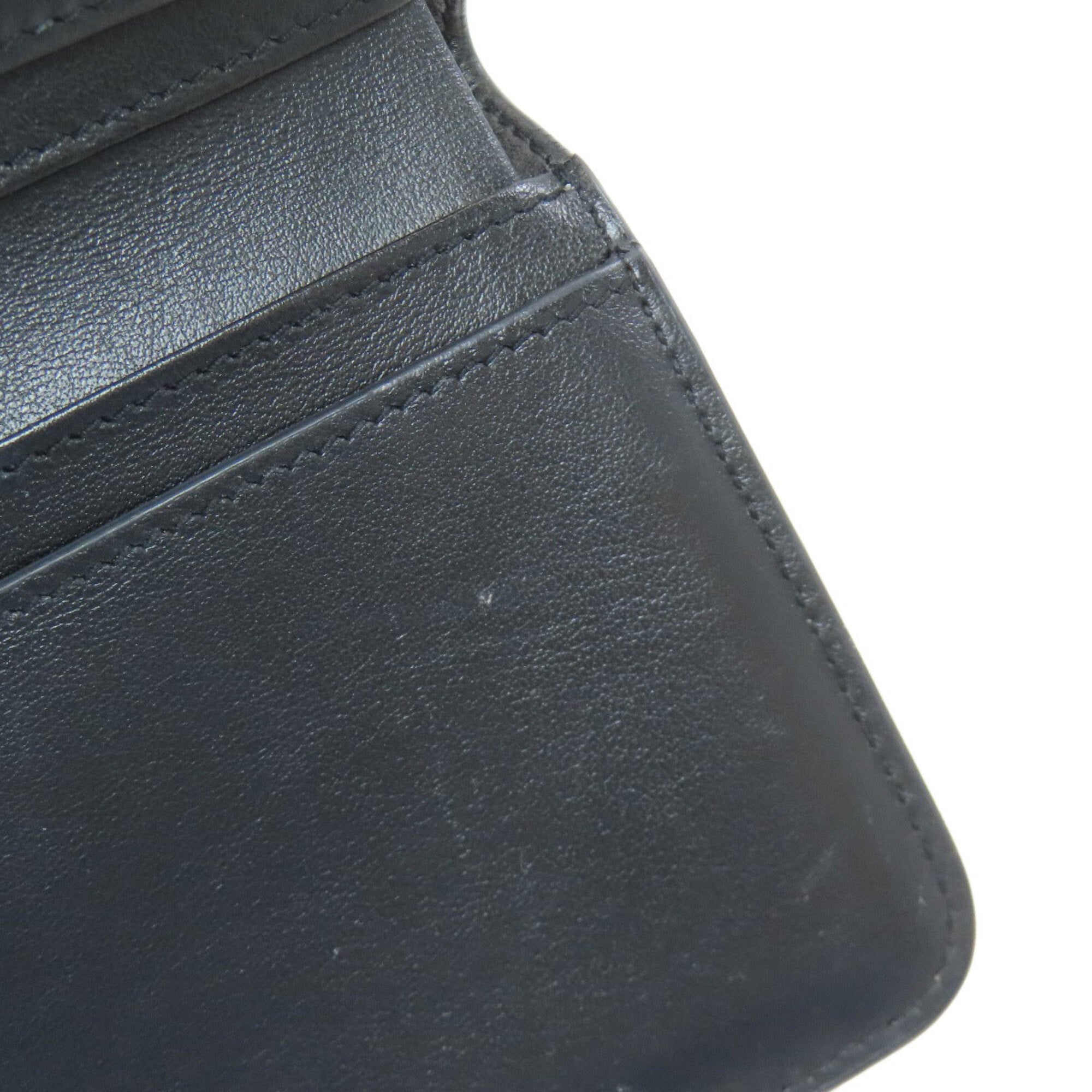 Saint Laurent Black Leather Wallet (Bi-Fold) (Pre-Owned)