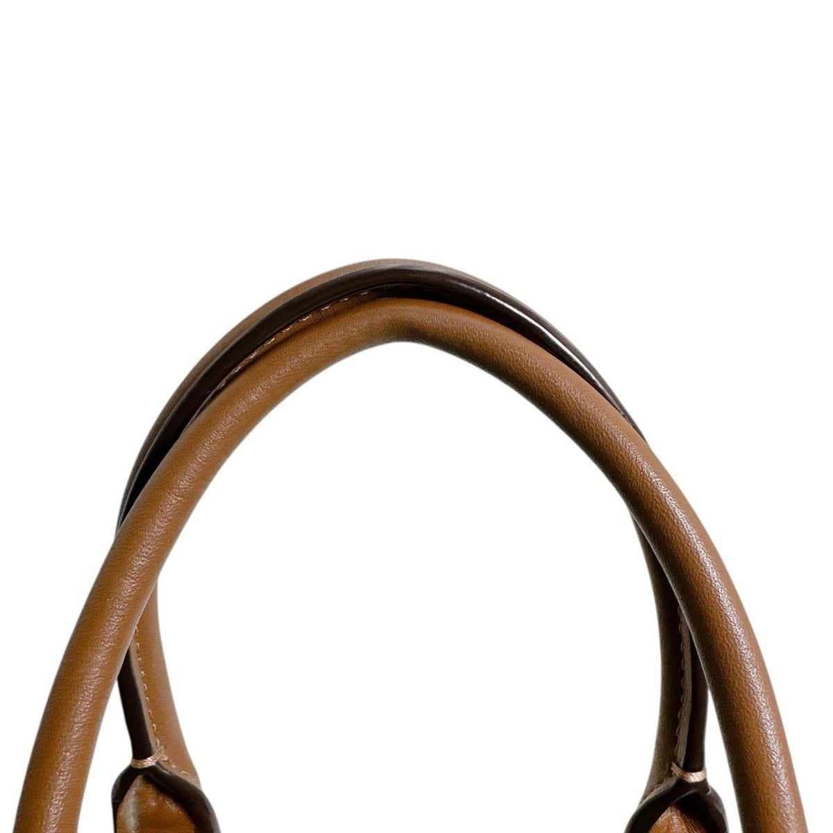 Coach Brown Leather Handbag Tote Bag (Pre-Owned)