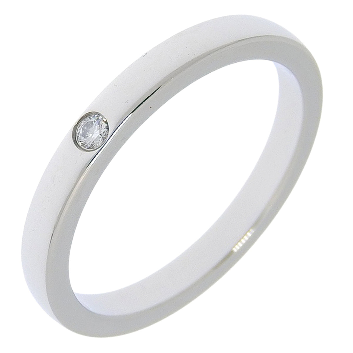 Cartier Platinum 950 Band Ring (Pre-Owned)