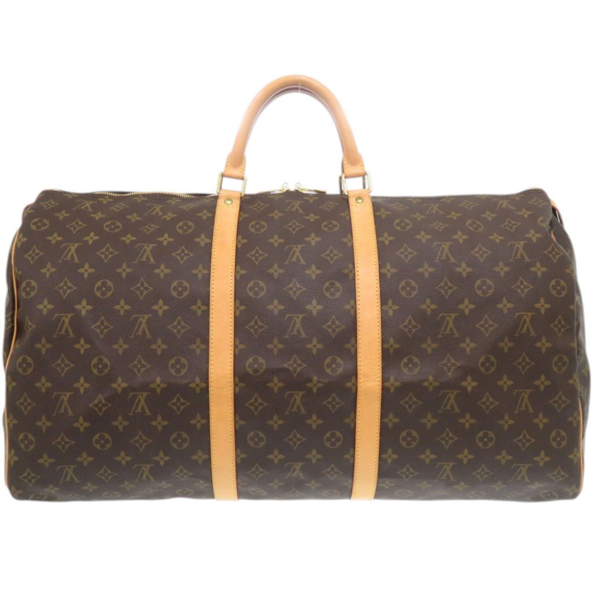 Louis Vuitton Brown Monogram Monogram Boston Bag (Pre-Owned)