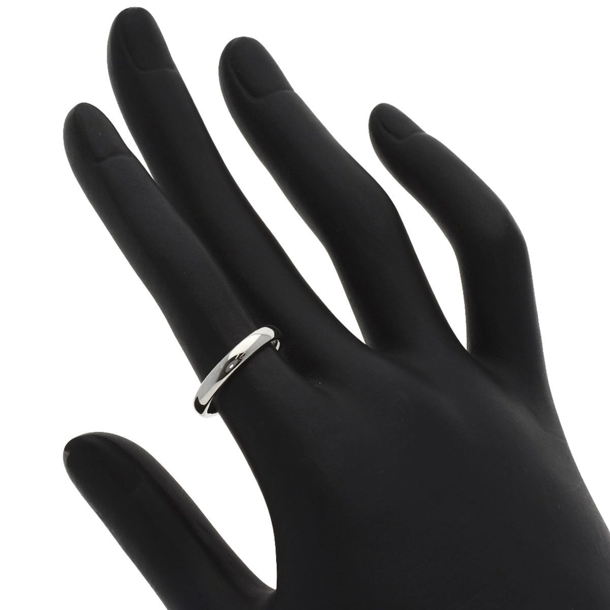 Tiffany Platinum 950 Band Ring (Pre-Owned)
