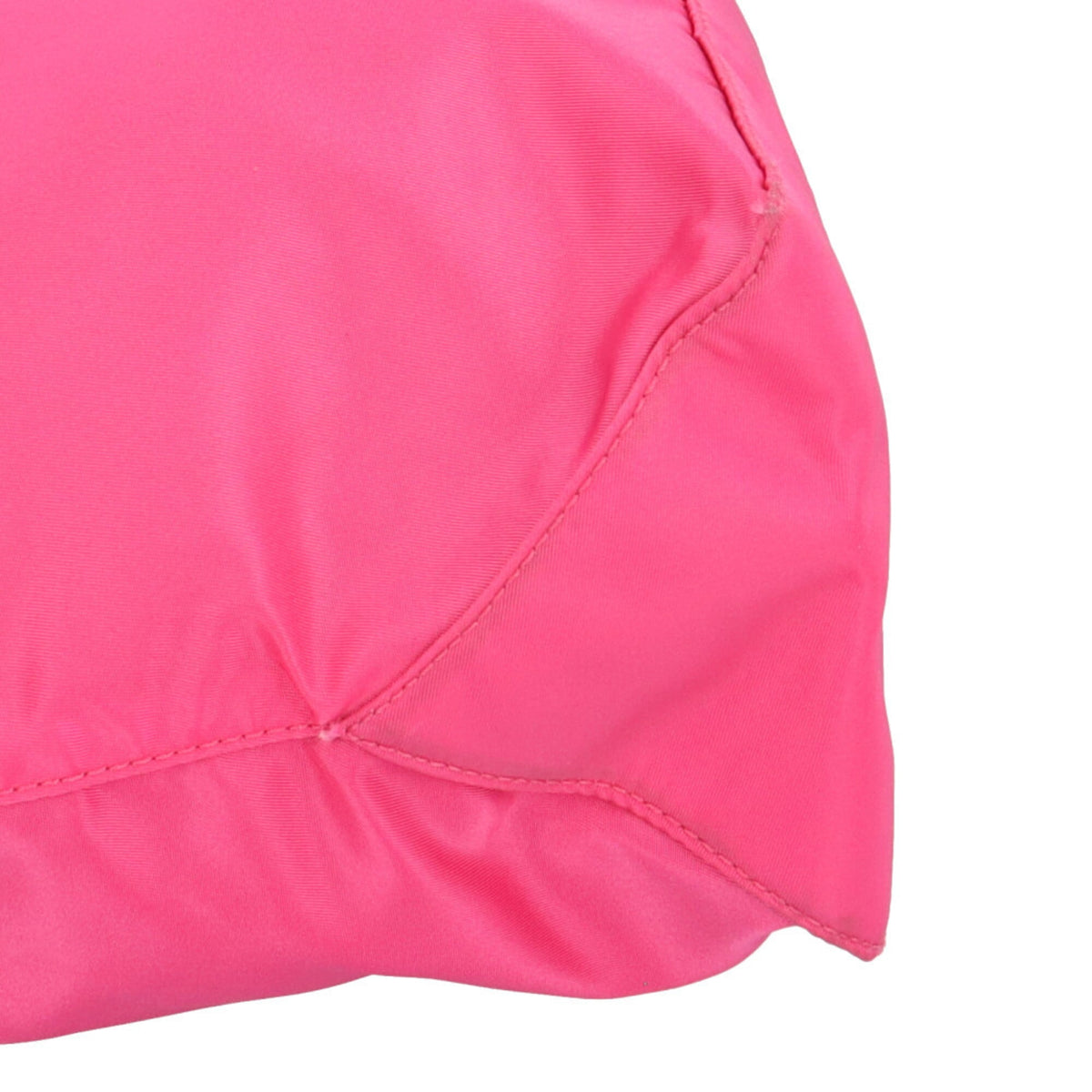 Prada Fuxia Pink Nylon Handbag Shoulder Bag (Pre-Owned)
