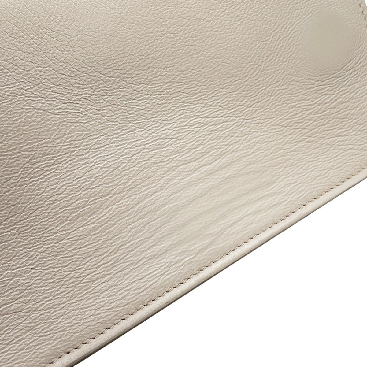 Jimmy Choo White Leather Handbag Shoulder Bag (Pre-Owned)