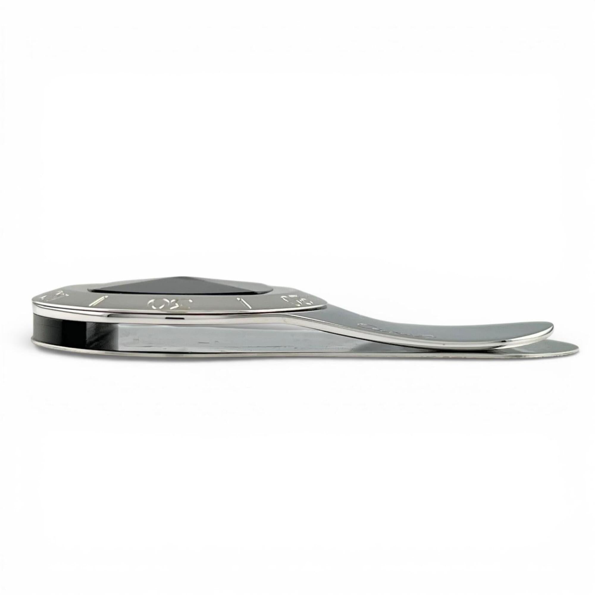 Cartier Silver Black Stainless Steel Money Clip (Pre-Owned)