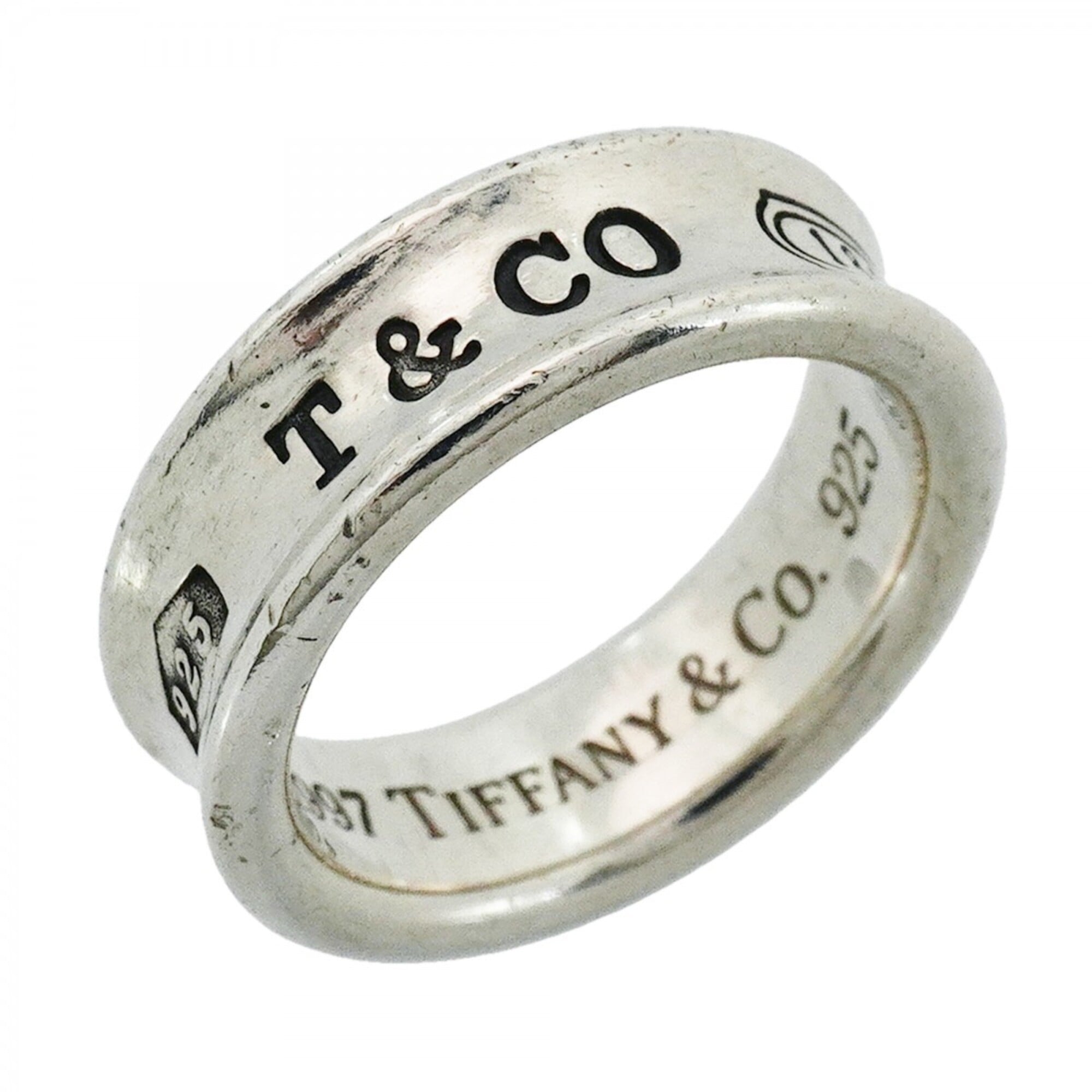 Tiffany Silver 925 Band Ring (Pre-Owned)