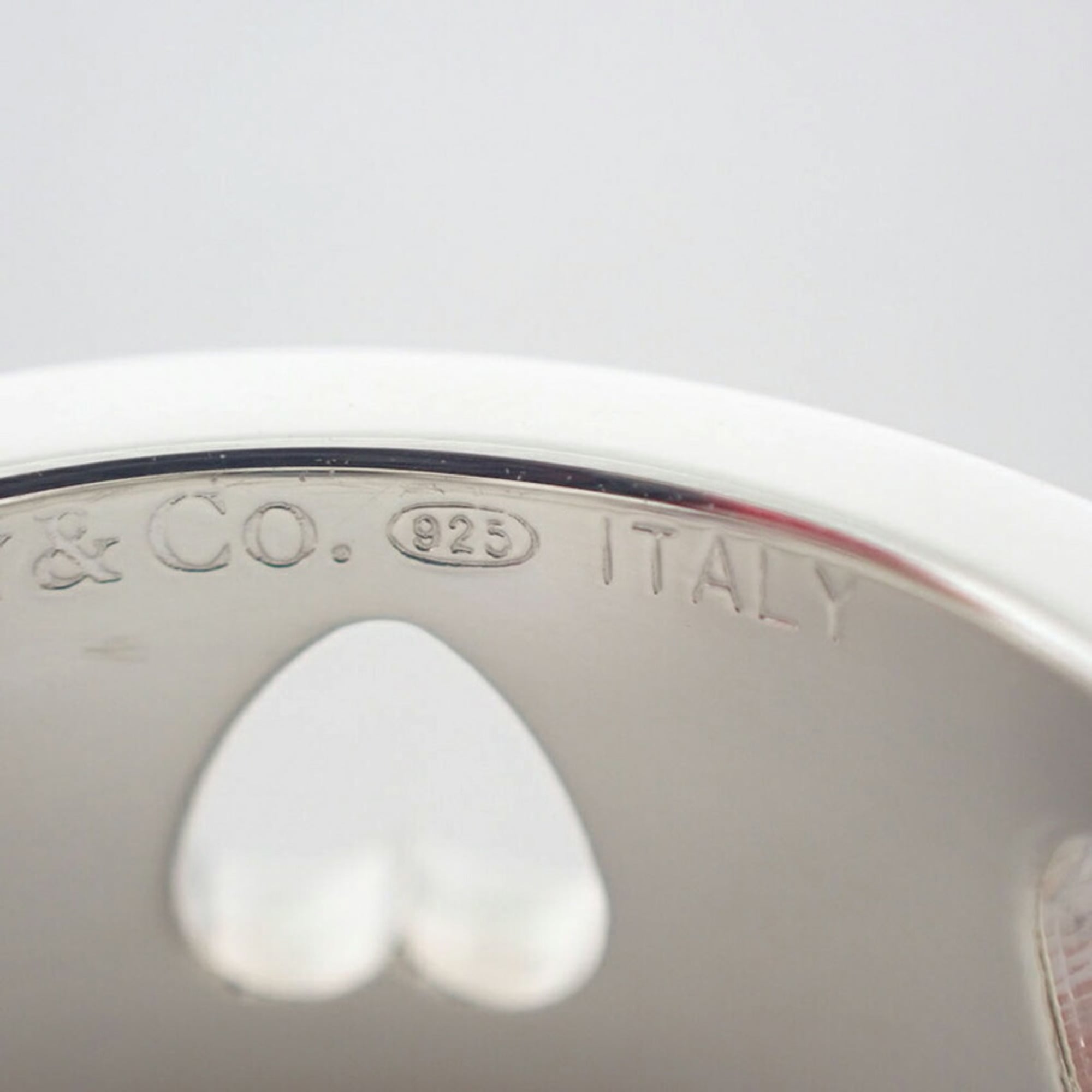 Tiffany Sterling Silver 925 Band Ring (Pre-Owned)