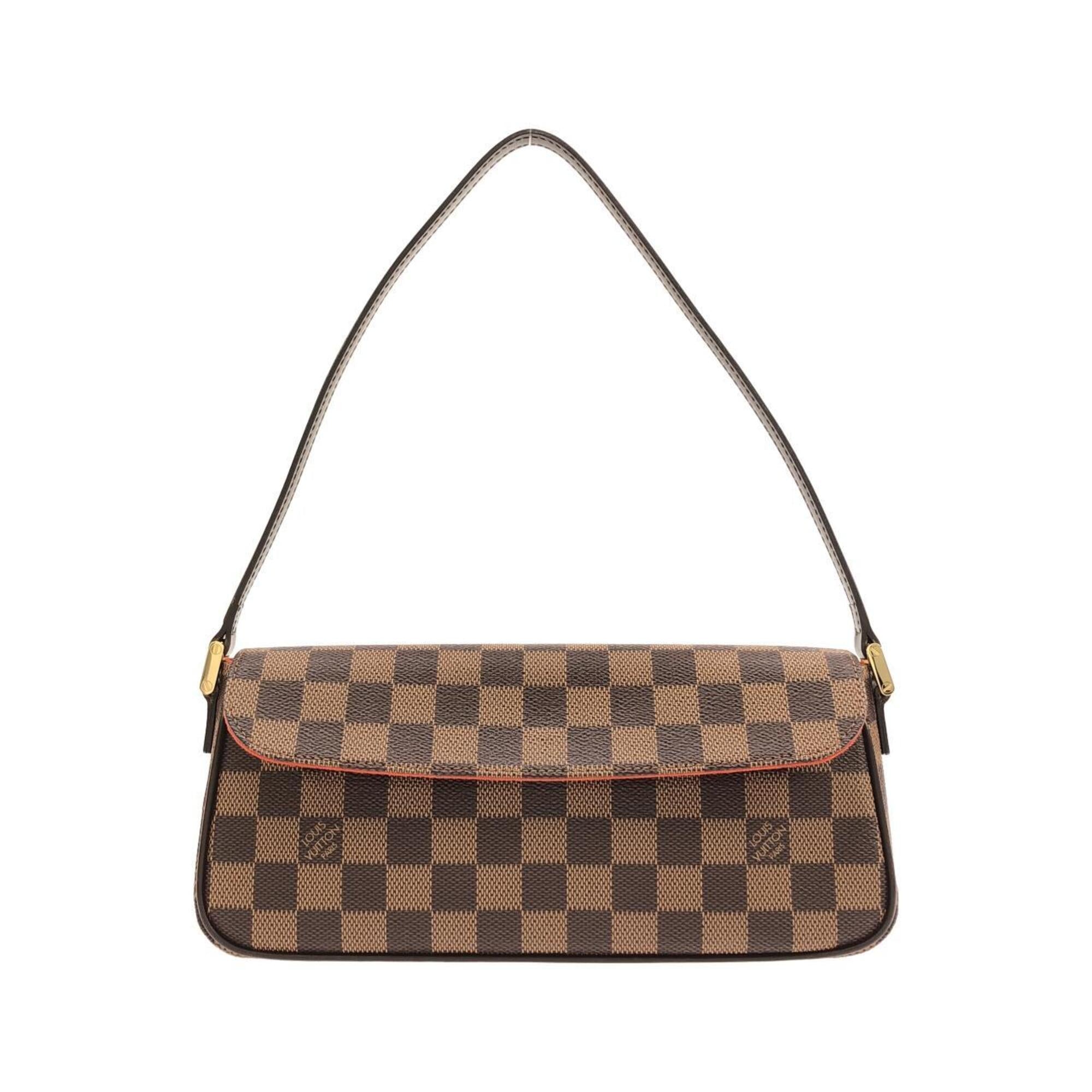 Louis Vuitton Ebene Coated Canvas Shoulder Bag (Pre-Owned)
