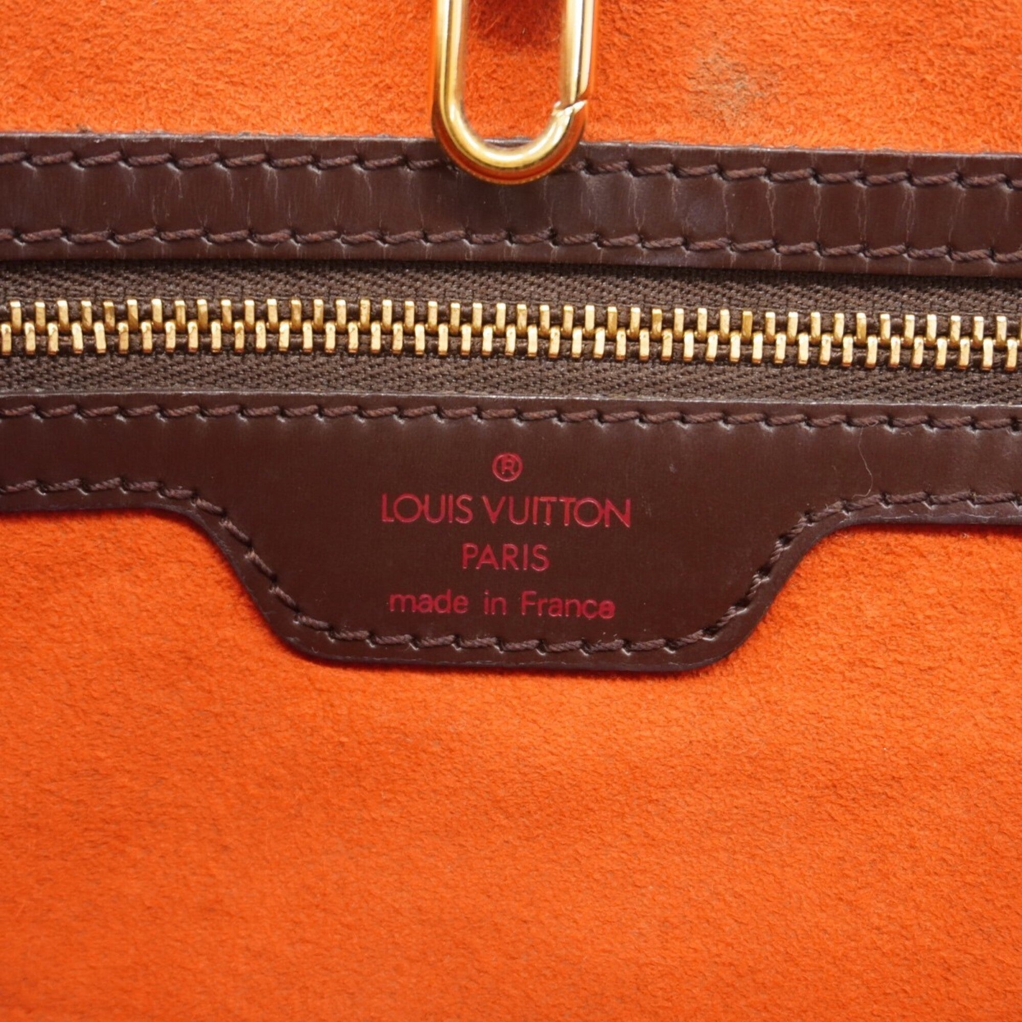 Louis Vuitton Ebene Handbag (Pre-Owned)