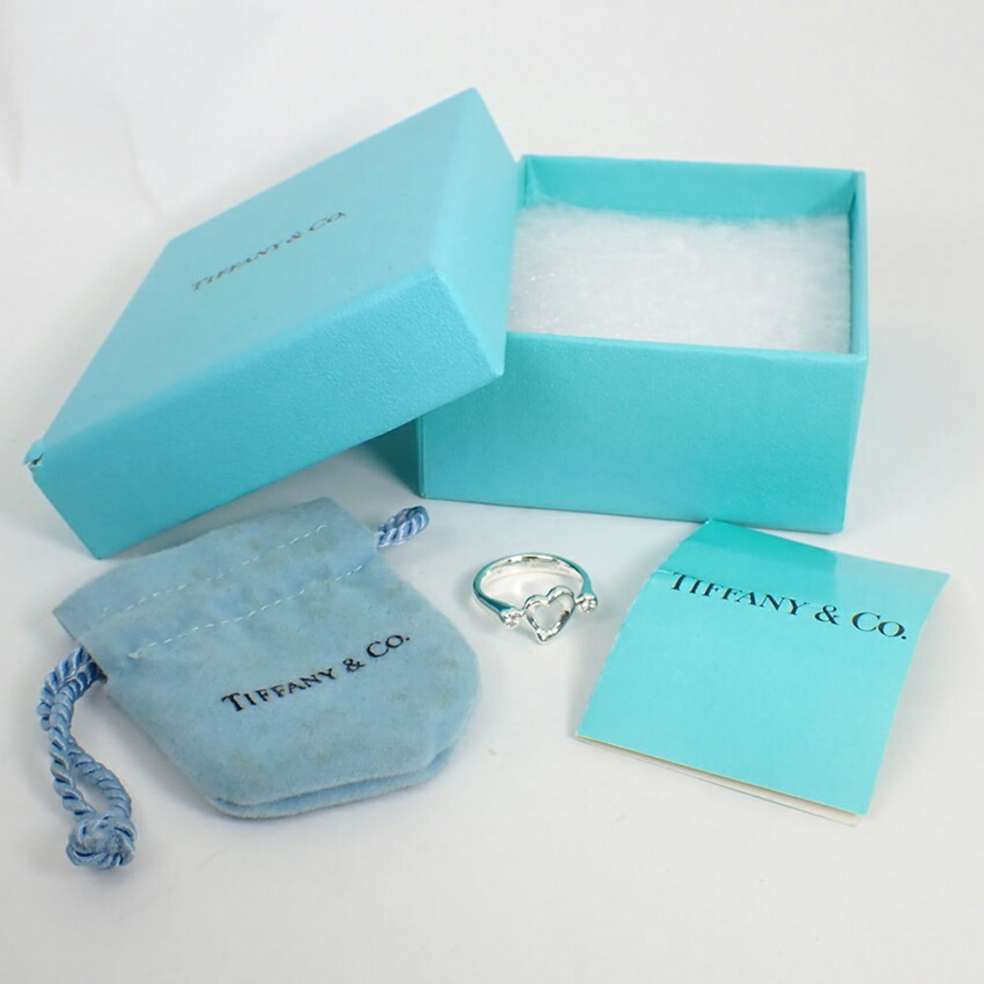 Tiffany Sterling Silver 925 Band Ring (Pre-Owned)