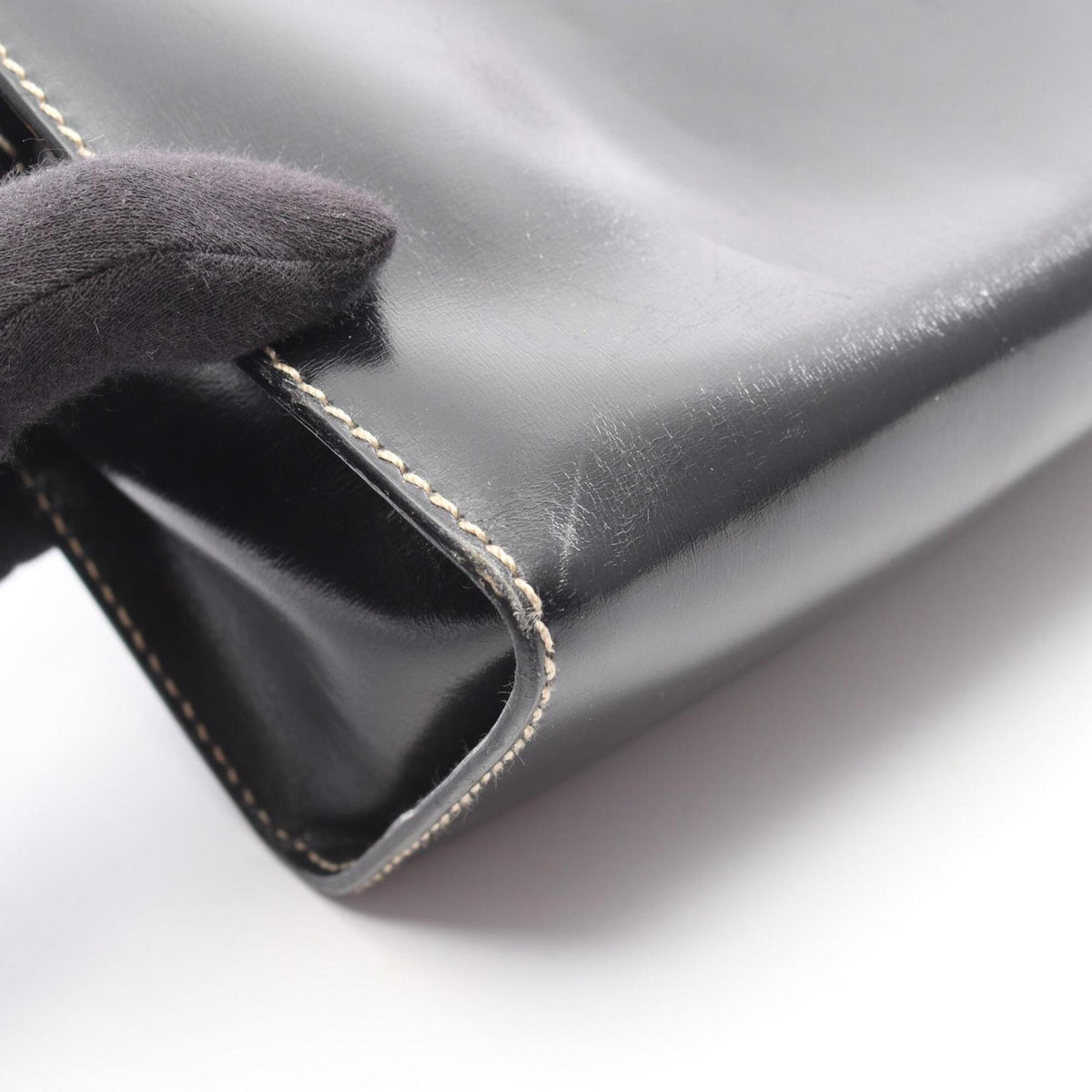 Fendi Black Leather Handbag (Pre-Owned)