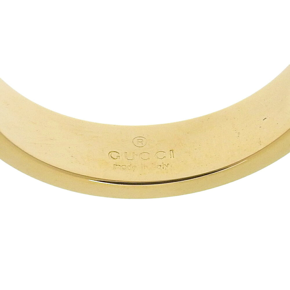 Gucci Icon Yellow Gold Yellow Gold (18K) Band Ring (Pre-Owned)