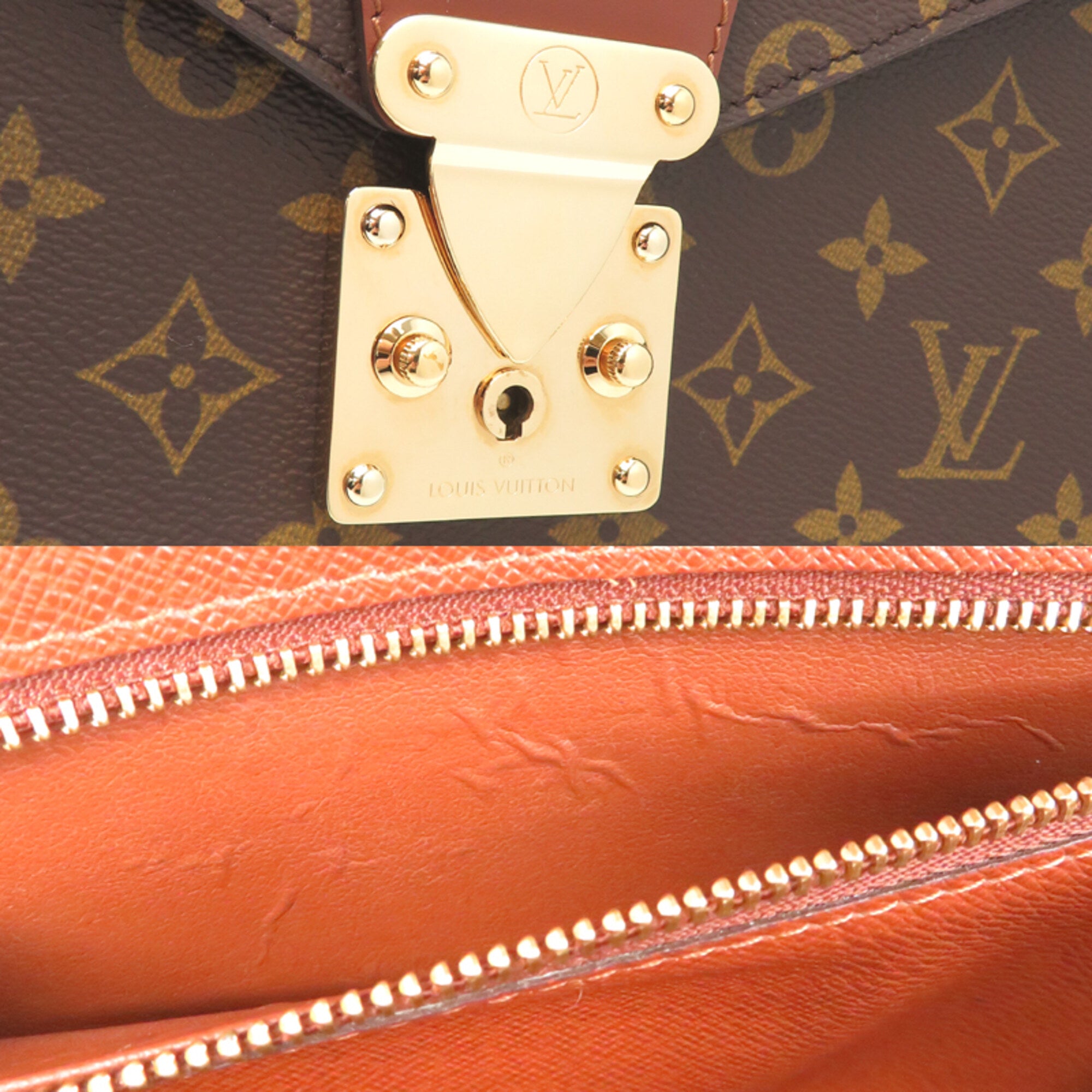 Louis Vuitton Brown Monogram Handbag (Pre-Owned)