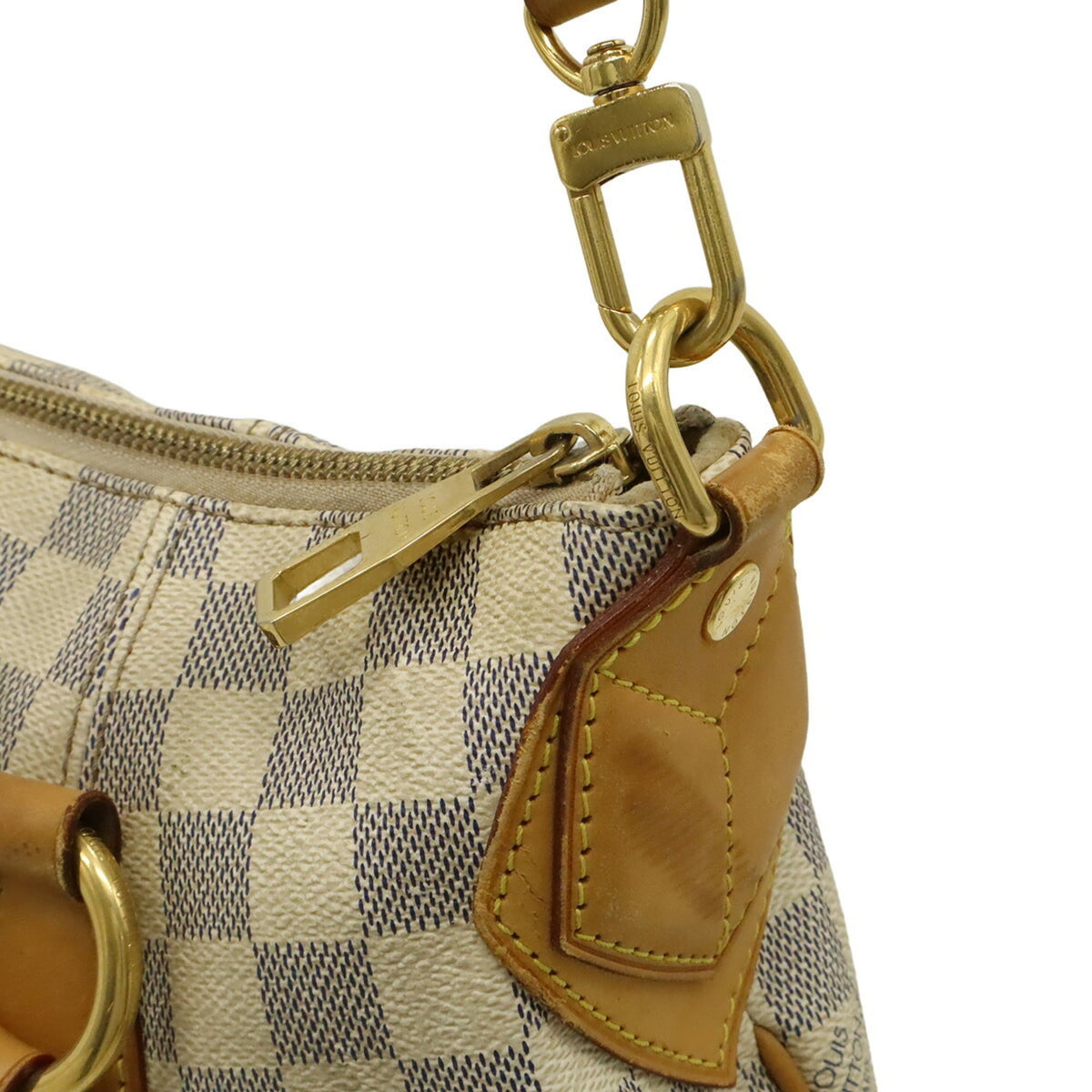 Louis Vuitton Damier Azur Ivory Damier Azur Handbag Shoulder Bag Tote Bag (Pre-Owned)