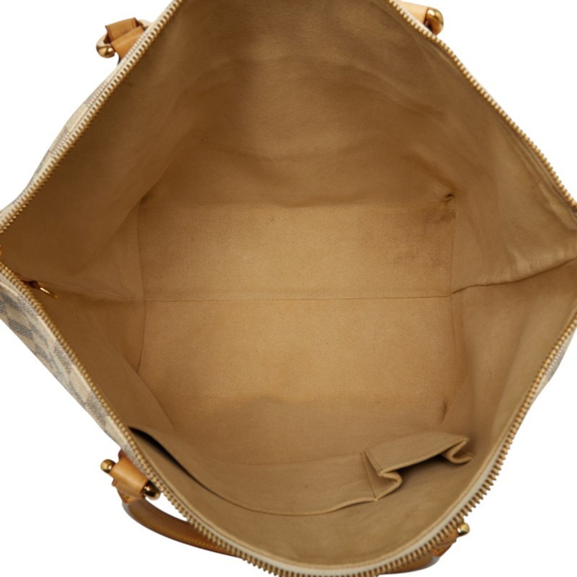 Louis Vuitton White Pvc Leather Tote Bag (Pre-Owned)