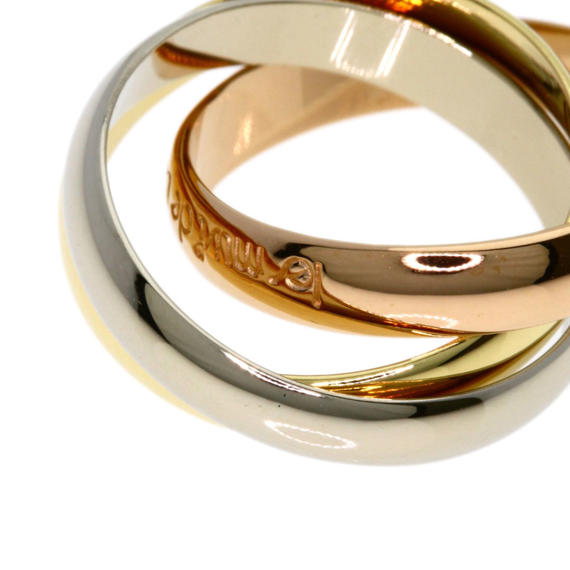 Cartier Trinity Yellow Gold (18K) Pink Gold (18K) White Gold (18K) Band Ring (Pre-Owned)