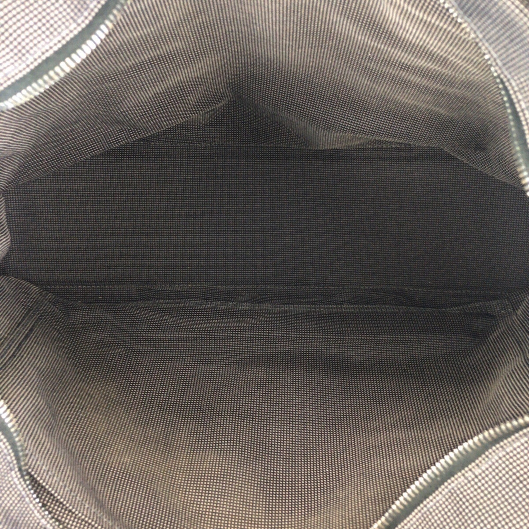 Hermes Gray Polyamide Polyester Handbag Tote Bag (Pre-Owned)