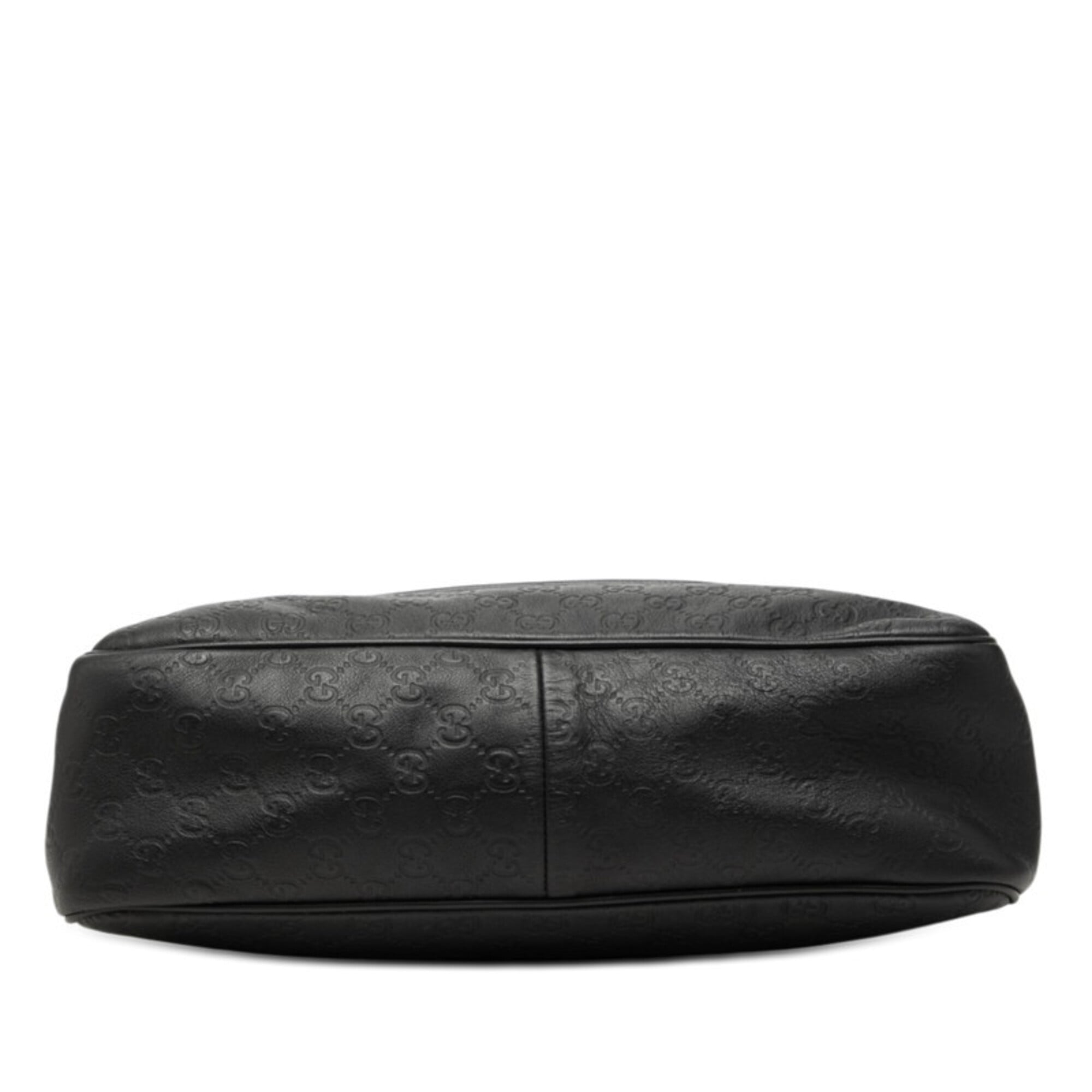 Gucci Black Leather Shoulder Bag (Pre-Owned)