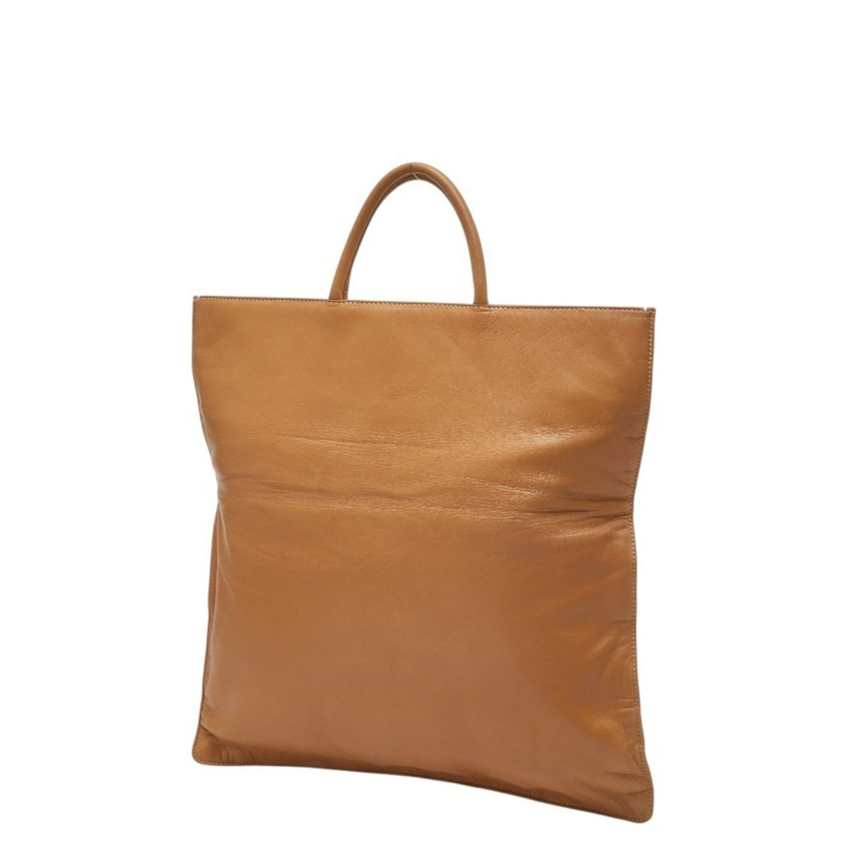 Loewe Beige Leather Handbag Tote Bag (Pre-Owned)