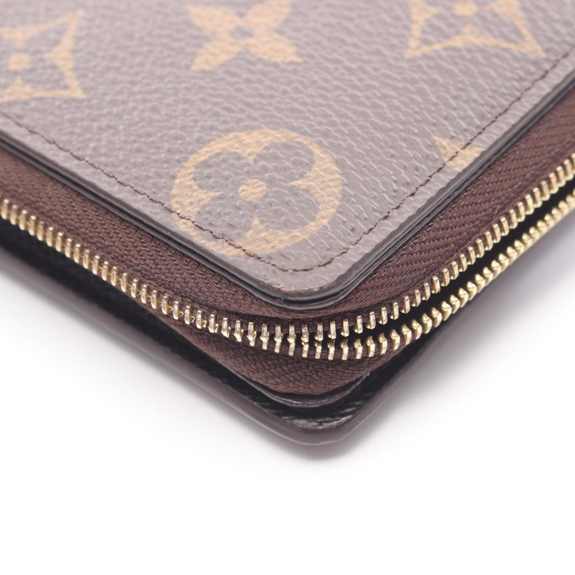 Louis Vuitton Brown Leather Pvc Coin Purse/Coin Case (Pre-Owned)
