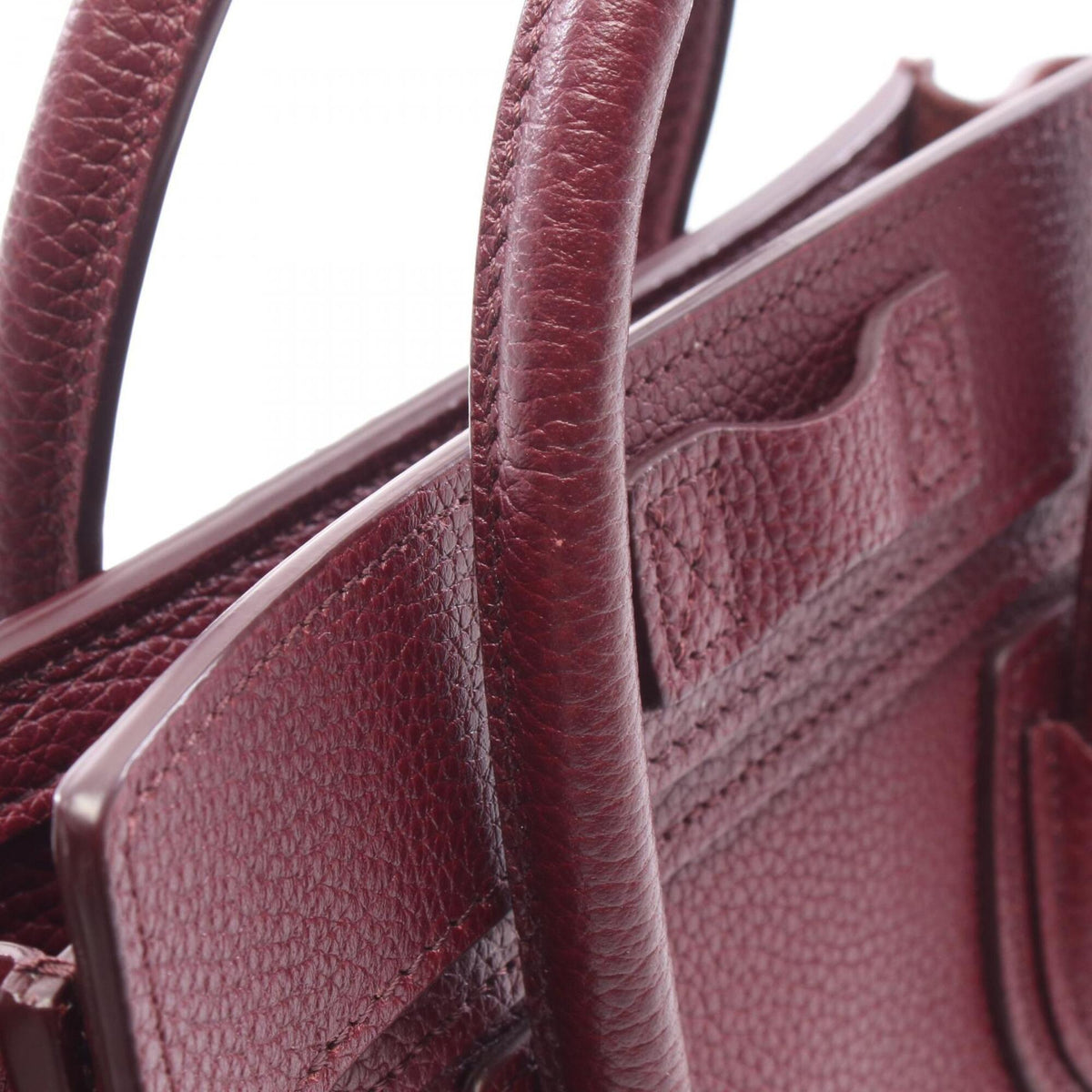 Celine Purple Leather Handbag (Pre-Owned)