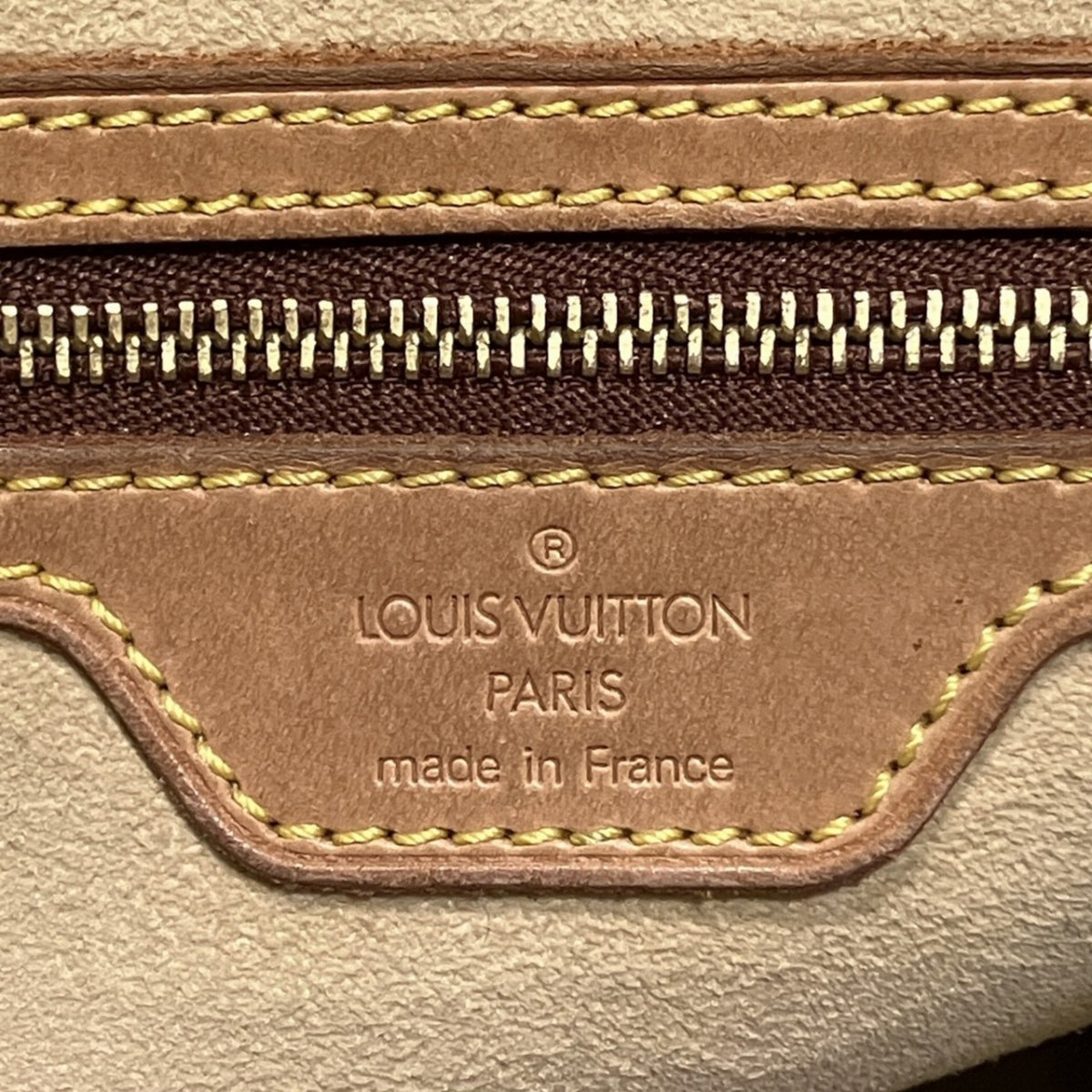 Louis Vuitton Brown Monogram Tote Bag (Pre-Owned)