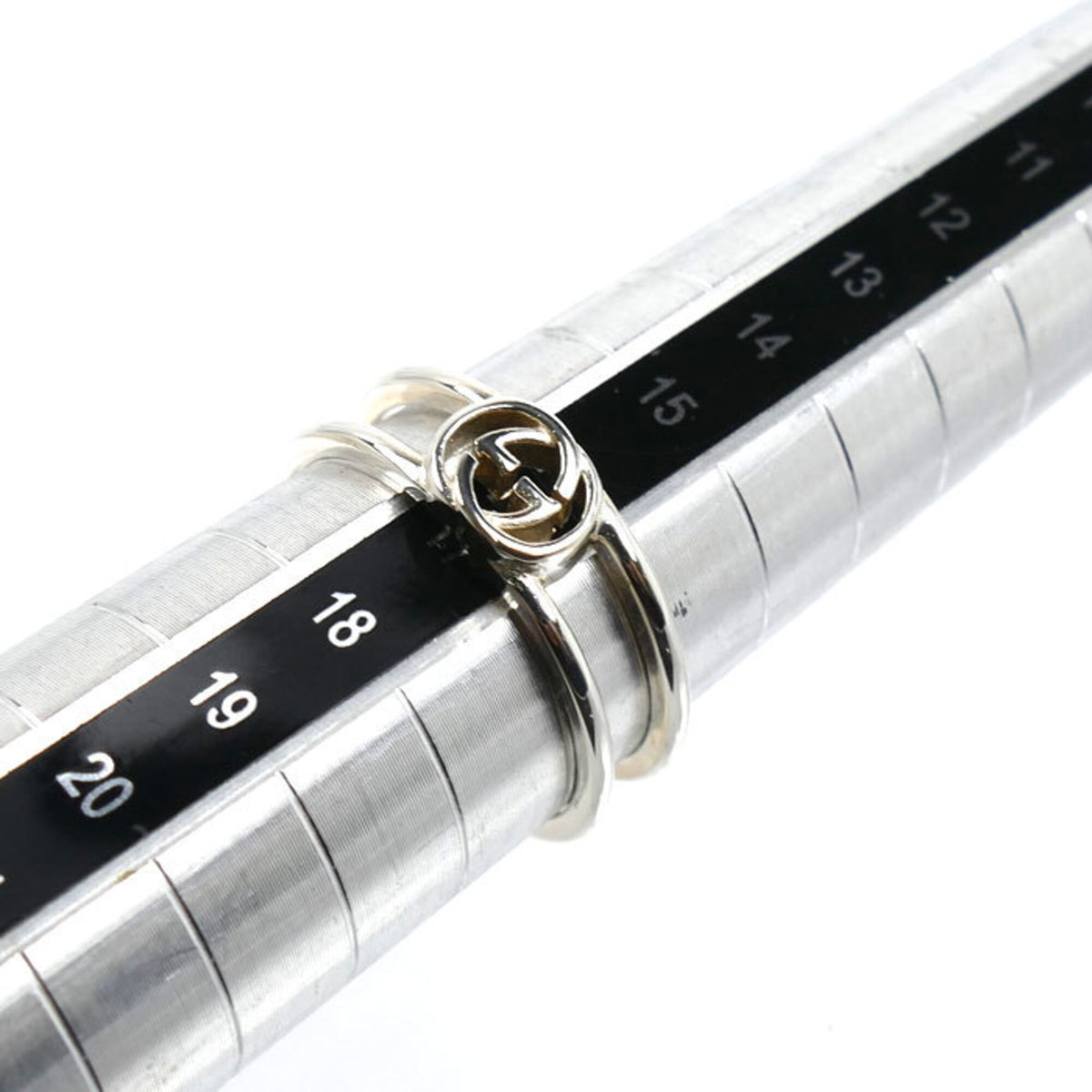 Gucci Silver 925 Band Ring (Pre-Owned)