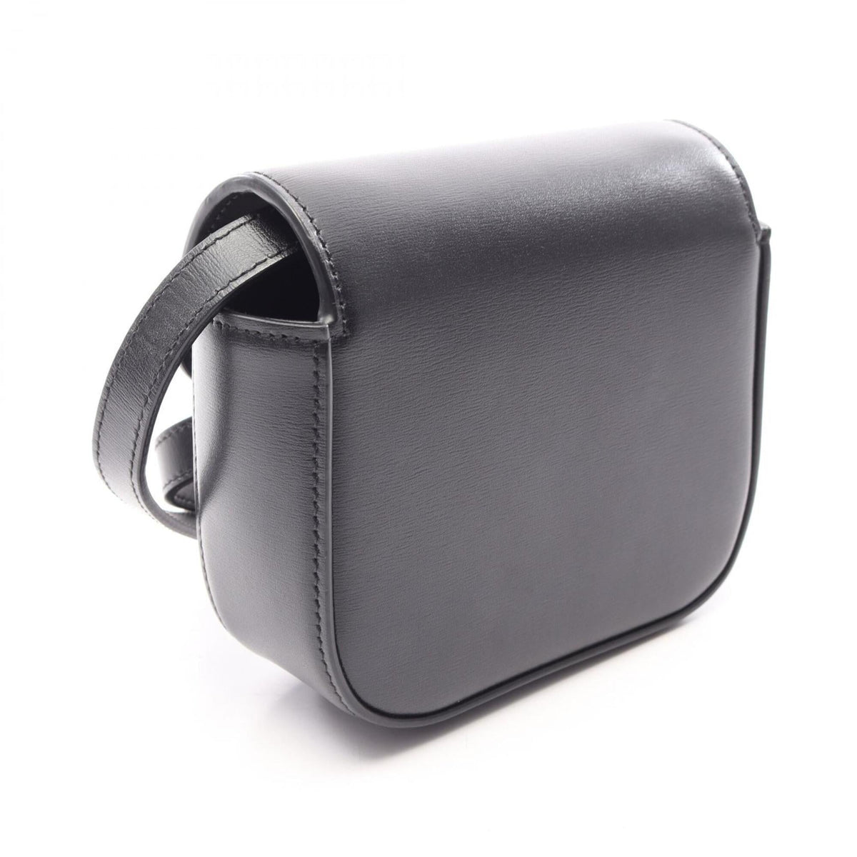 Celine Black Leather Handbag Shoulder Bag (Pre-Owned)
