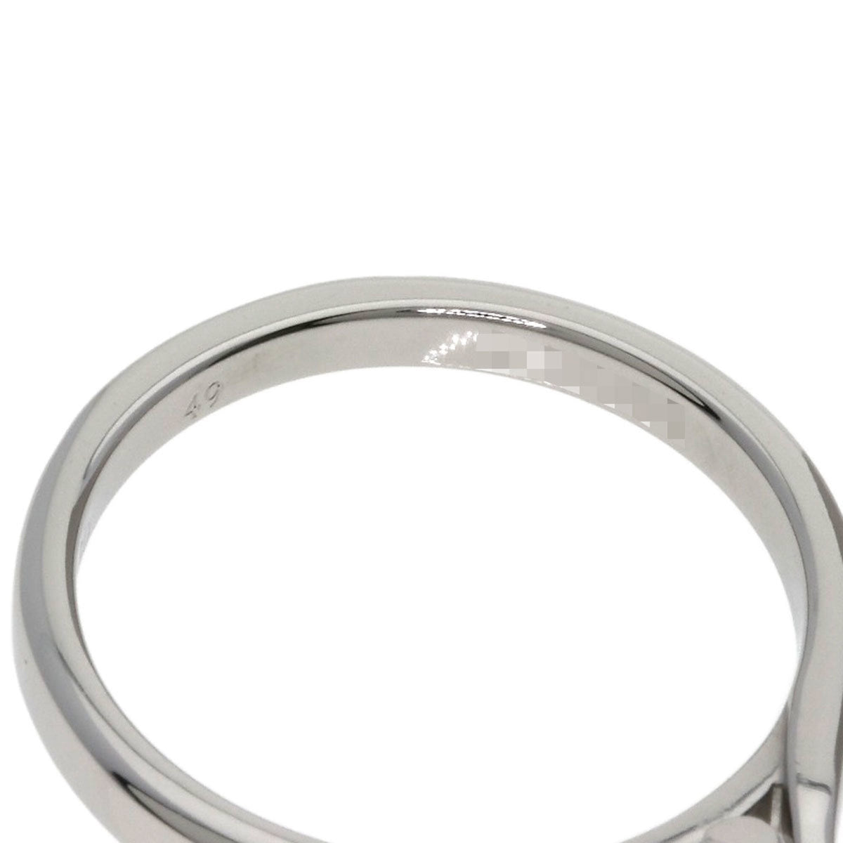 Van Cleef & Arpels Platinum 950 Band Ring (Pre-Owned)