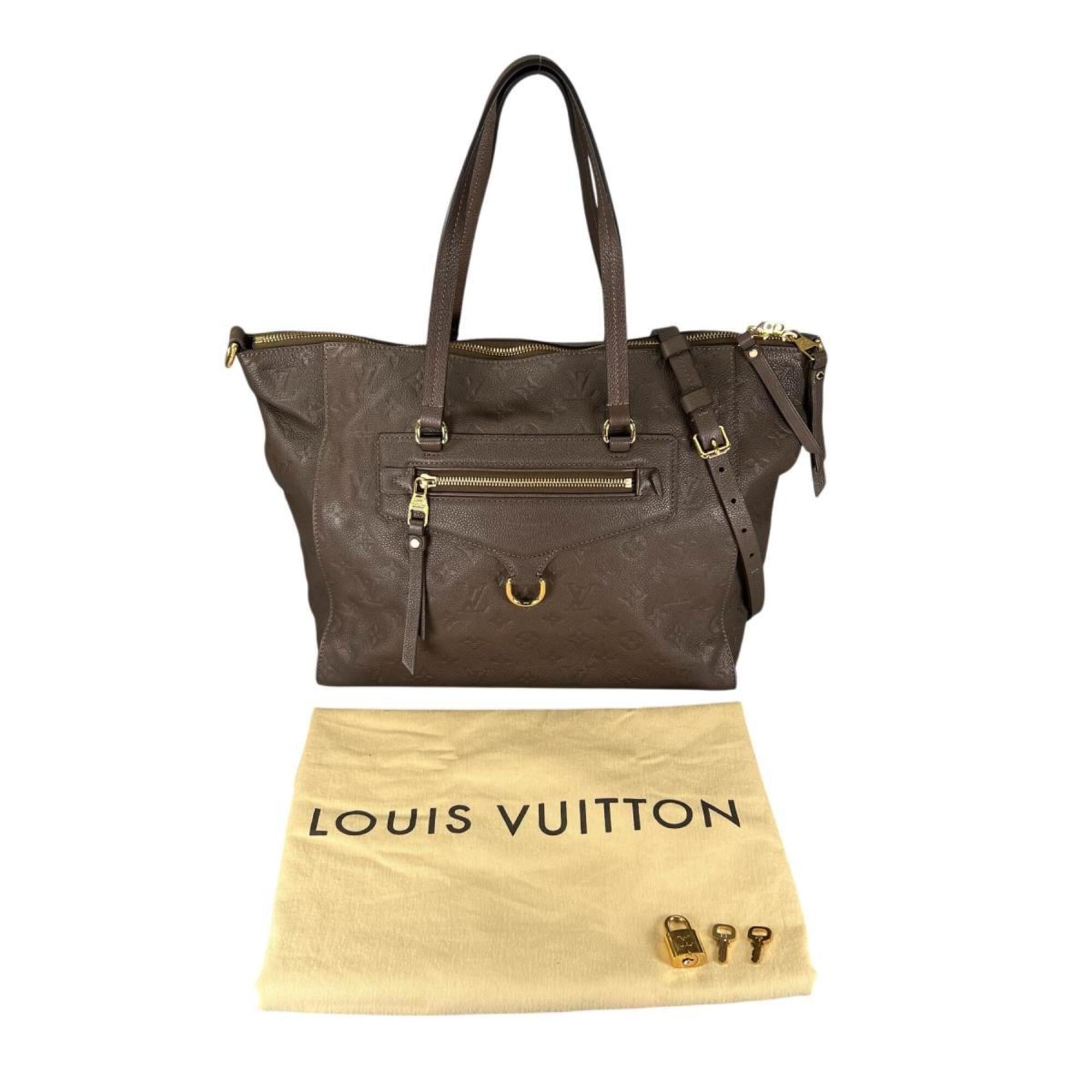 Louis Vuitton Monogram Empreinte Brown Monogram Empreinte Tote Bag (Pre-Owned)