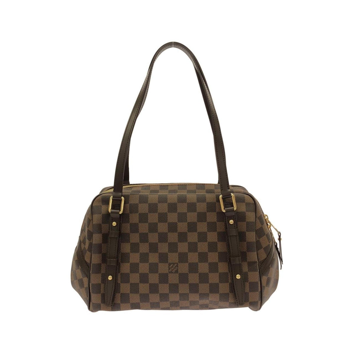 Louis Vuitton Brown Coated Canvas Shoulder Bag (Pre-Owned)