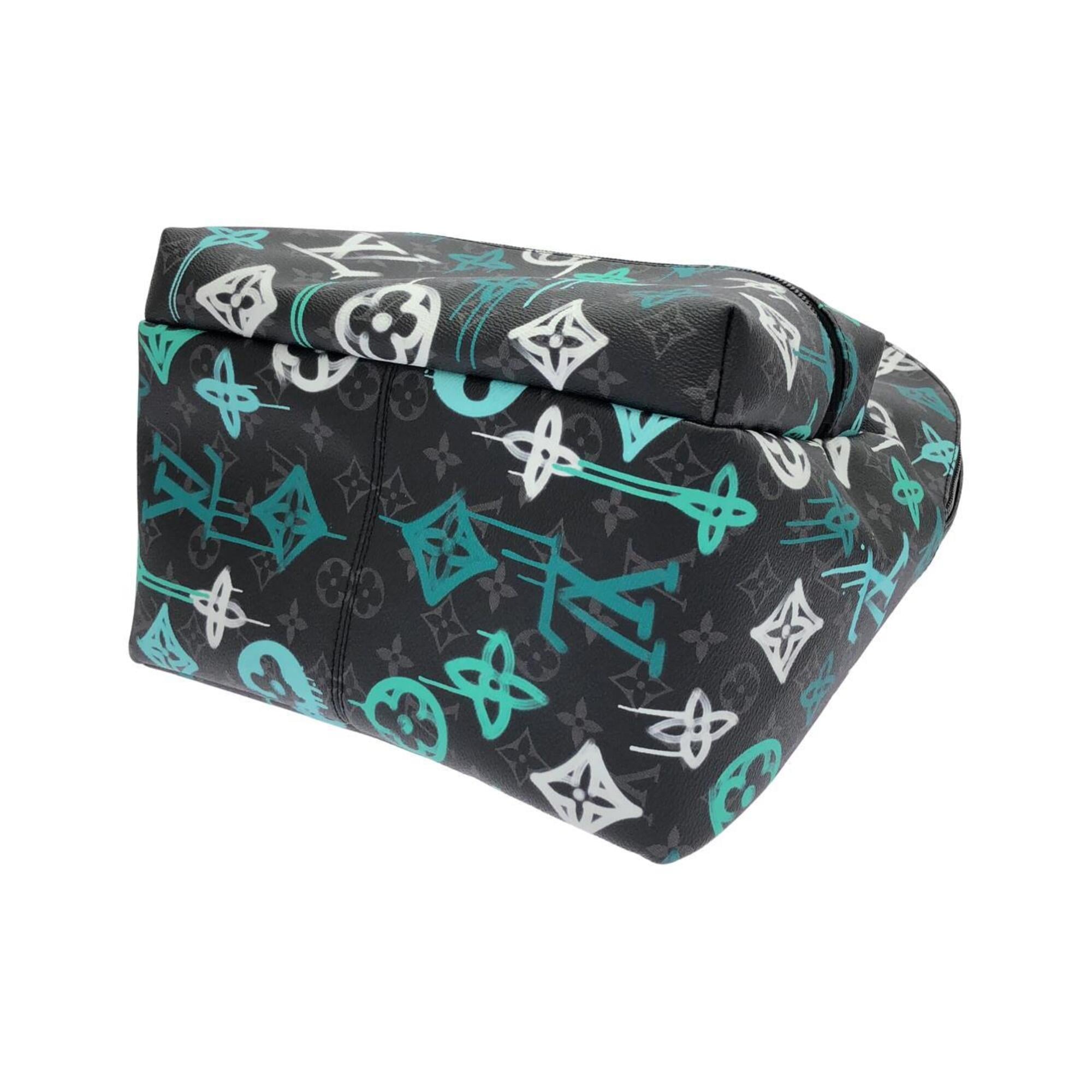 Louis Vuitton Monogram Eclipse Black Monogram Eclipse Vert Monogram Eclipse Backpack (Pre-Owned)