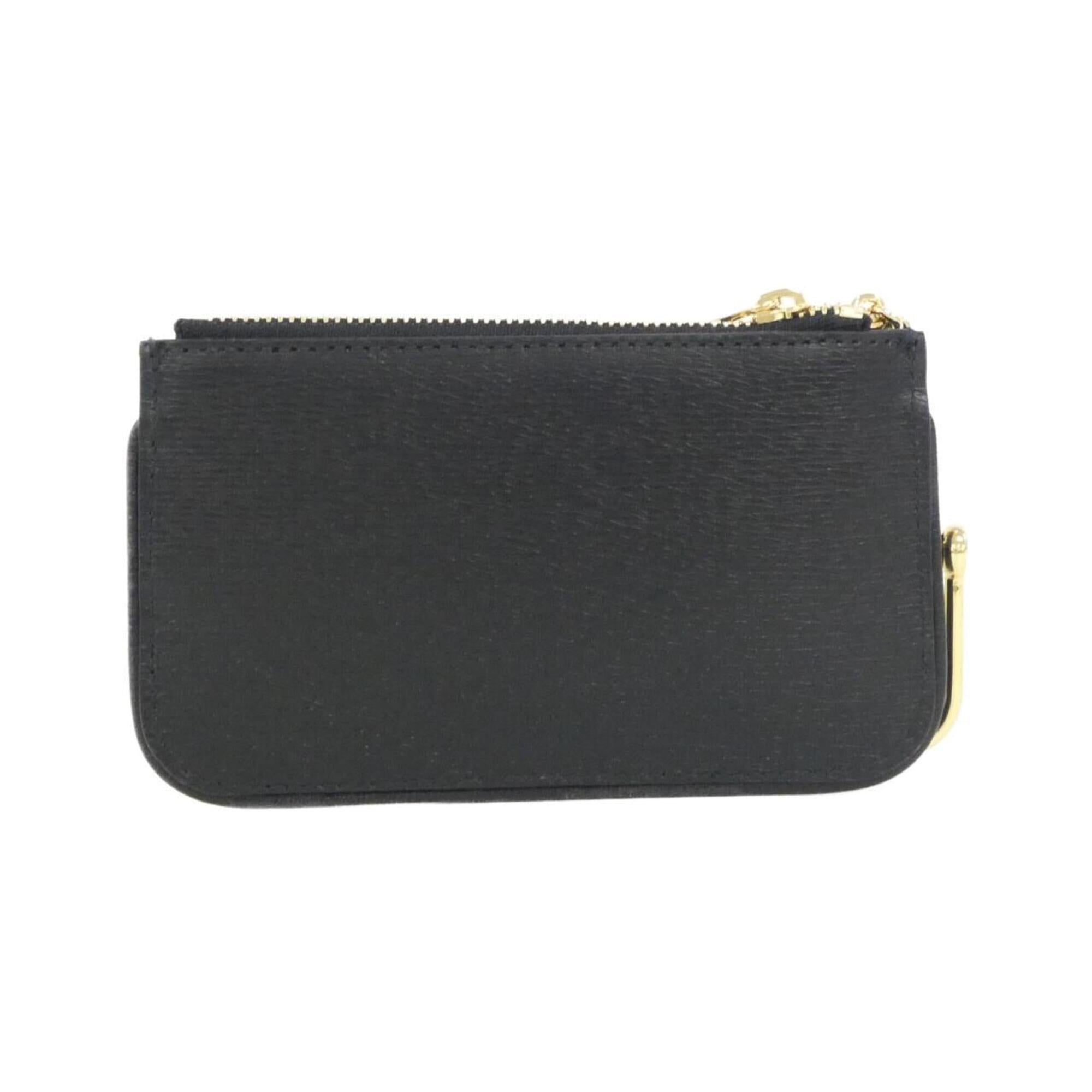 Gucci Black Leather Coin Purse/Coin Case (Pre-Owned)