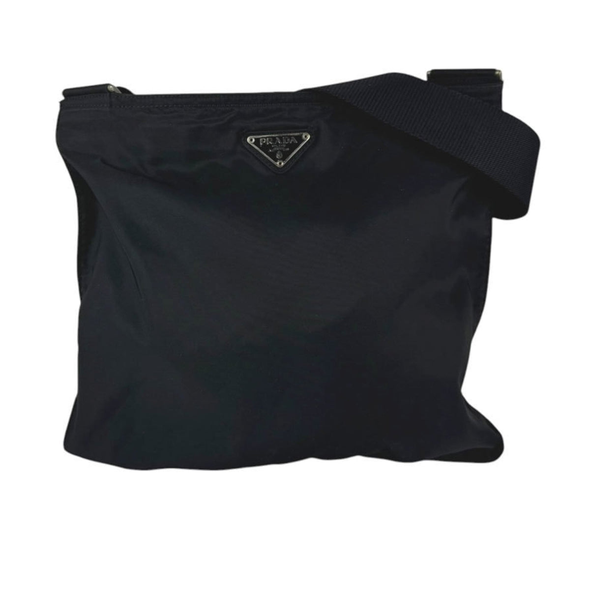 Prada Black Nylon Shoulder Bag (Pre-Owned)