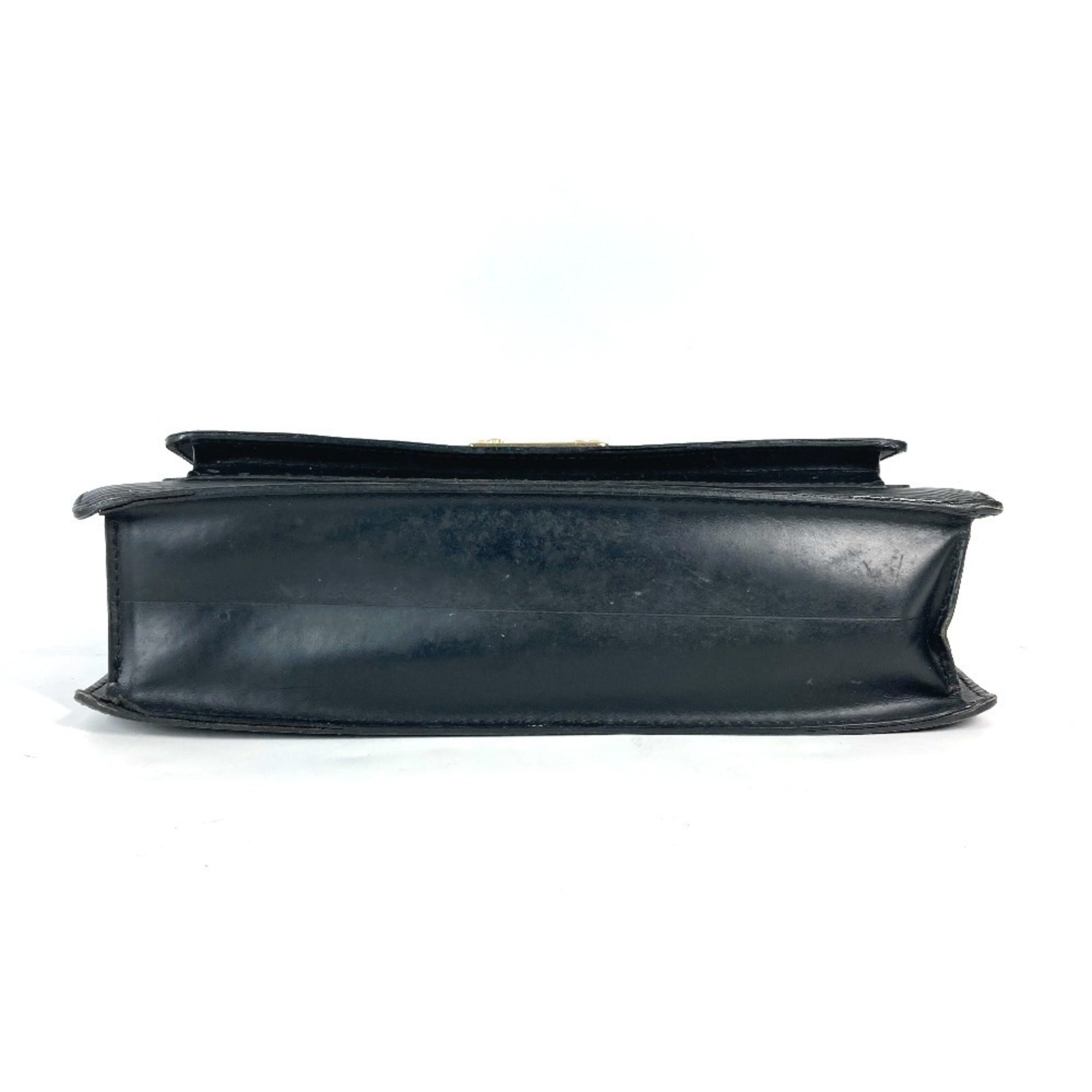 Louis Vuitton Black Noir Epi Leather Handbag (Pre-Owned)