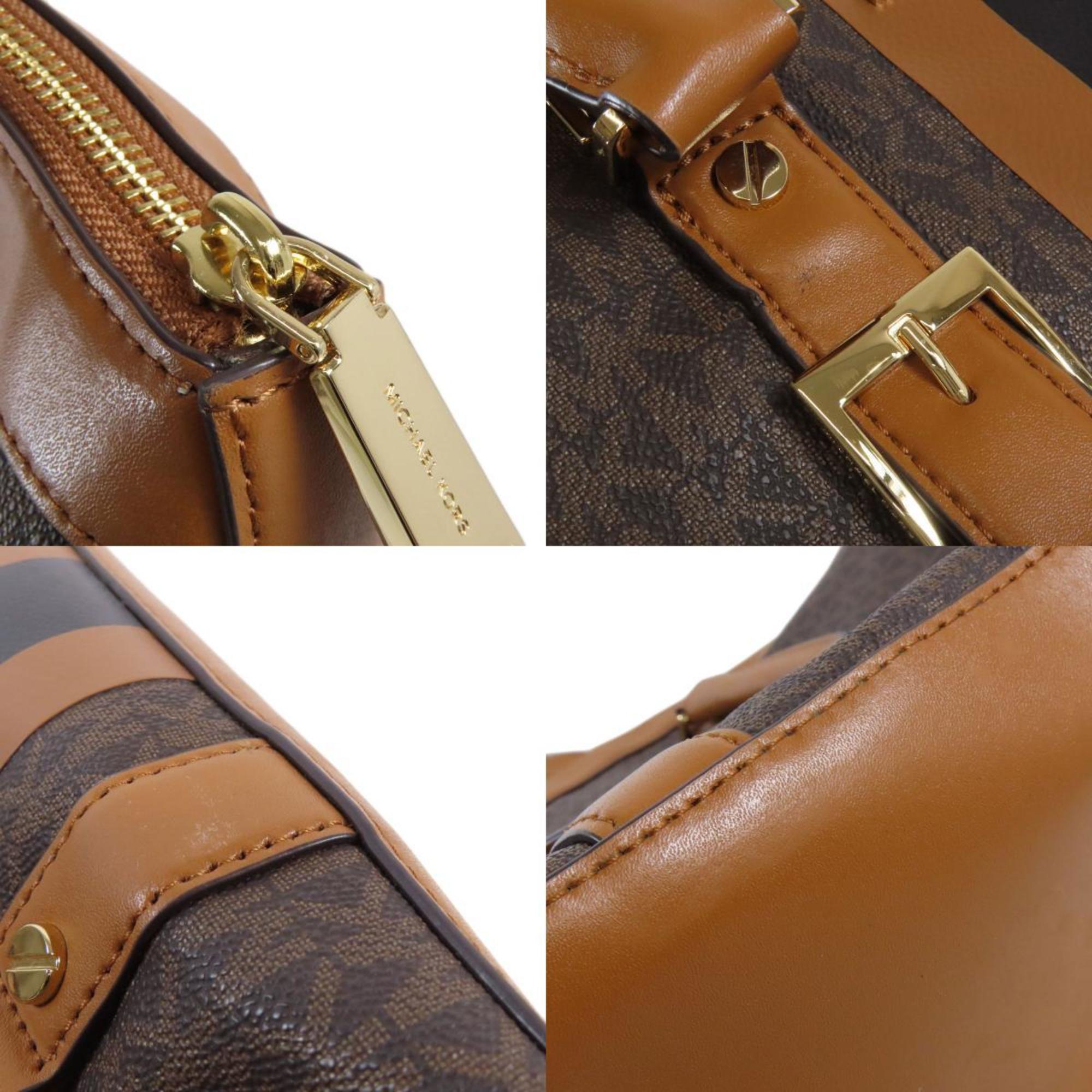 Michael Kors Brown Pvc Handbag (Pre-Owned)